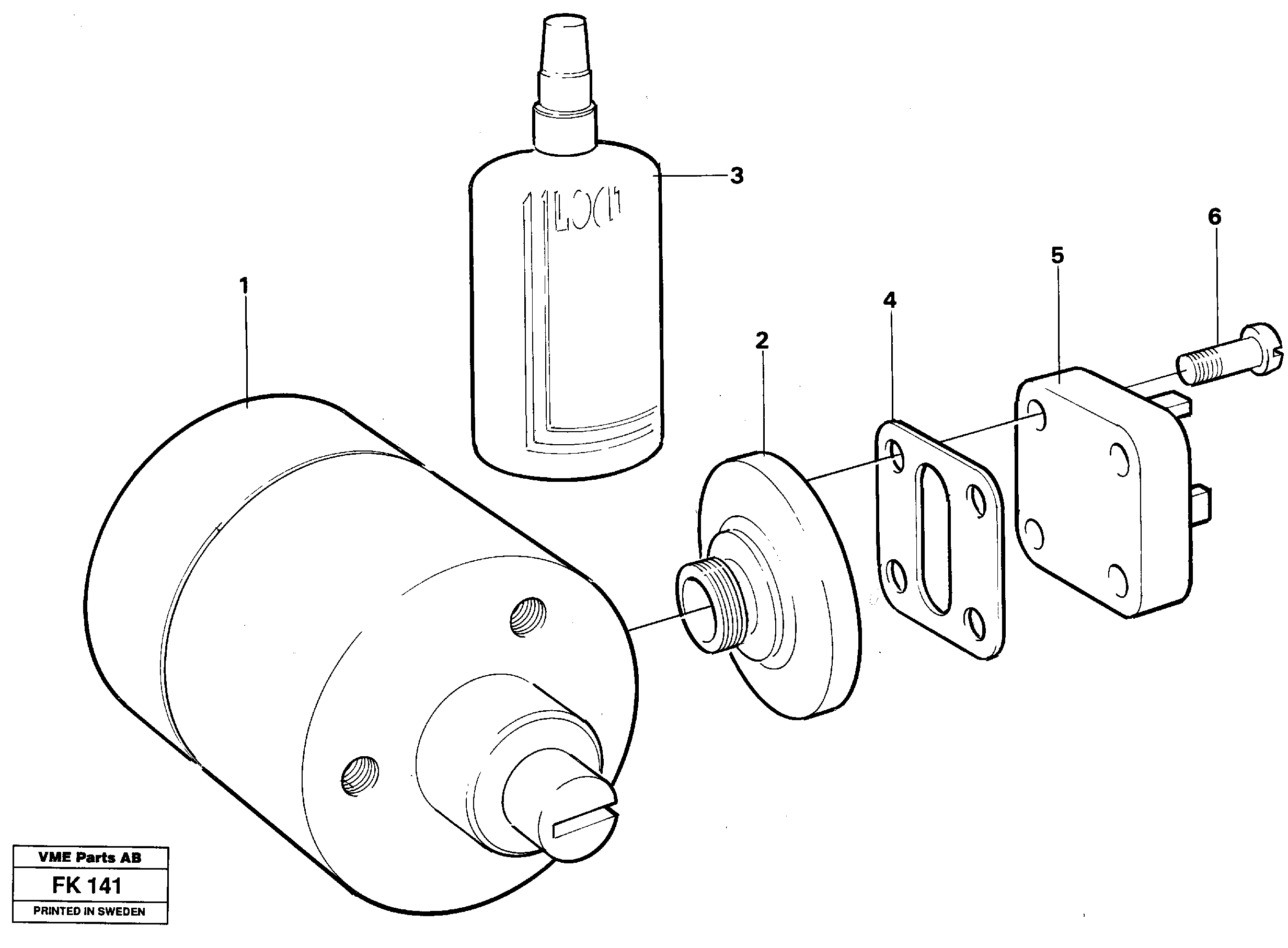 Potentiometer — volvo parts diagram