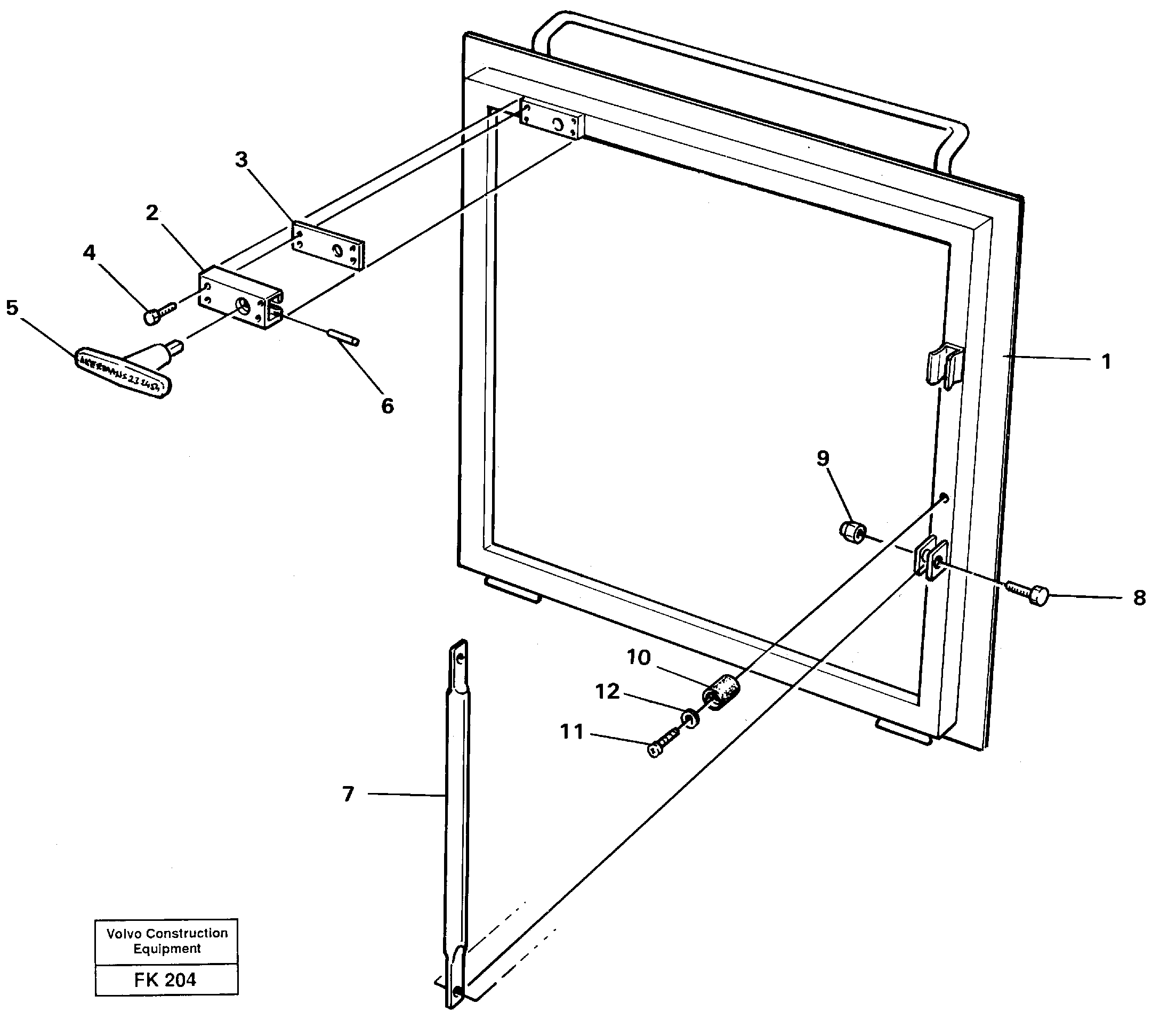 Hatch, valve housing — volvo parts diagram