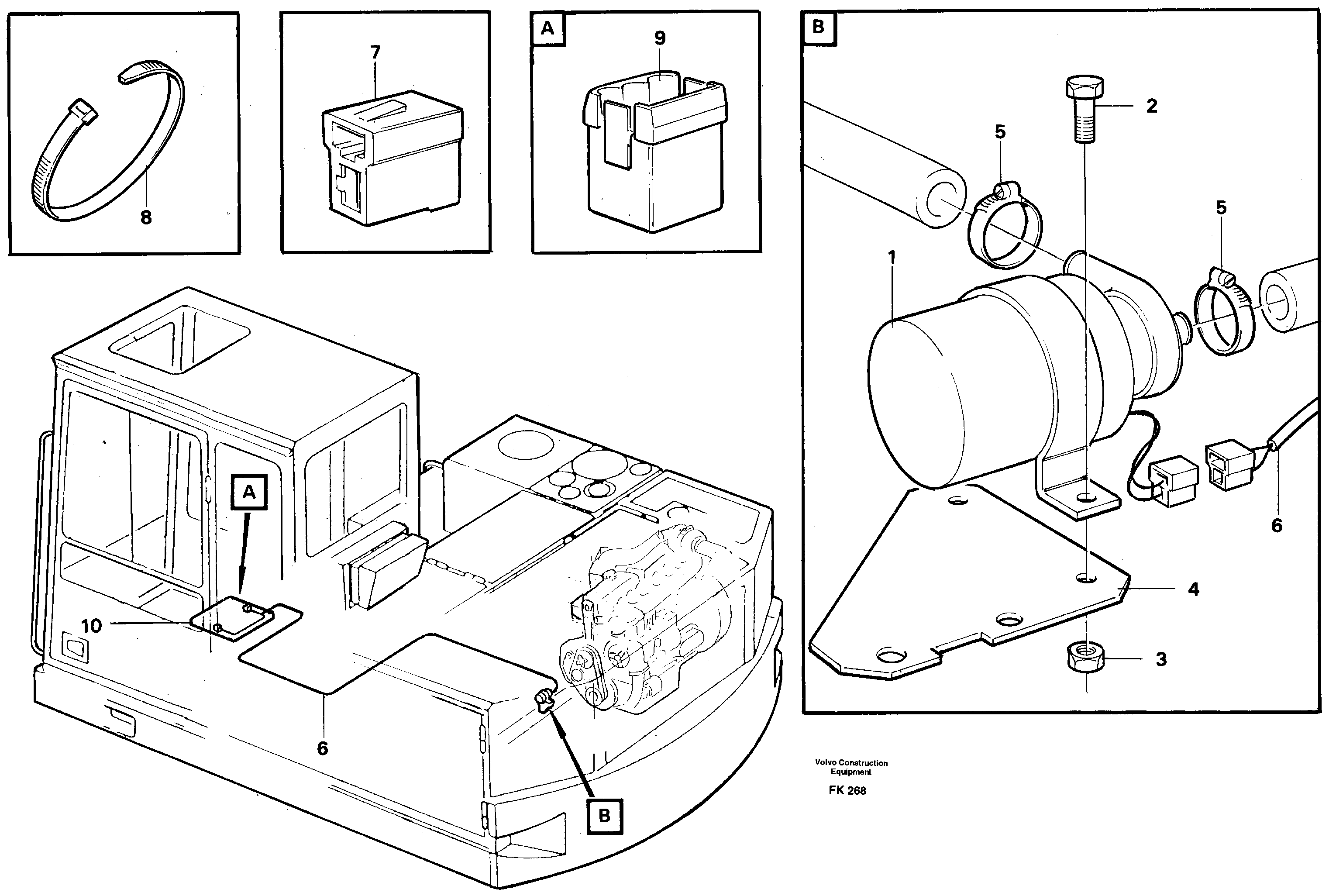 Cirkulation pump  14254114 — volvo parts diagram