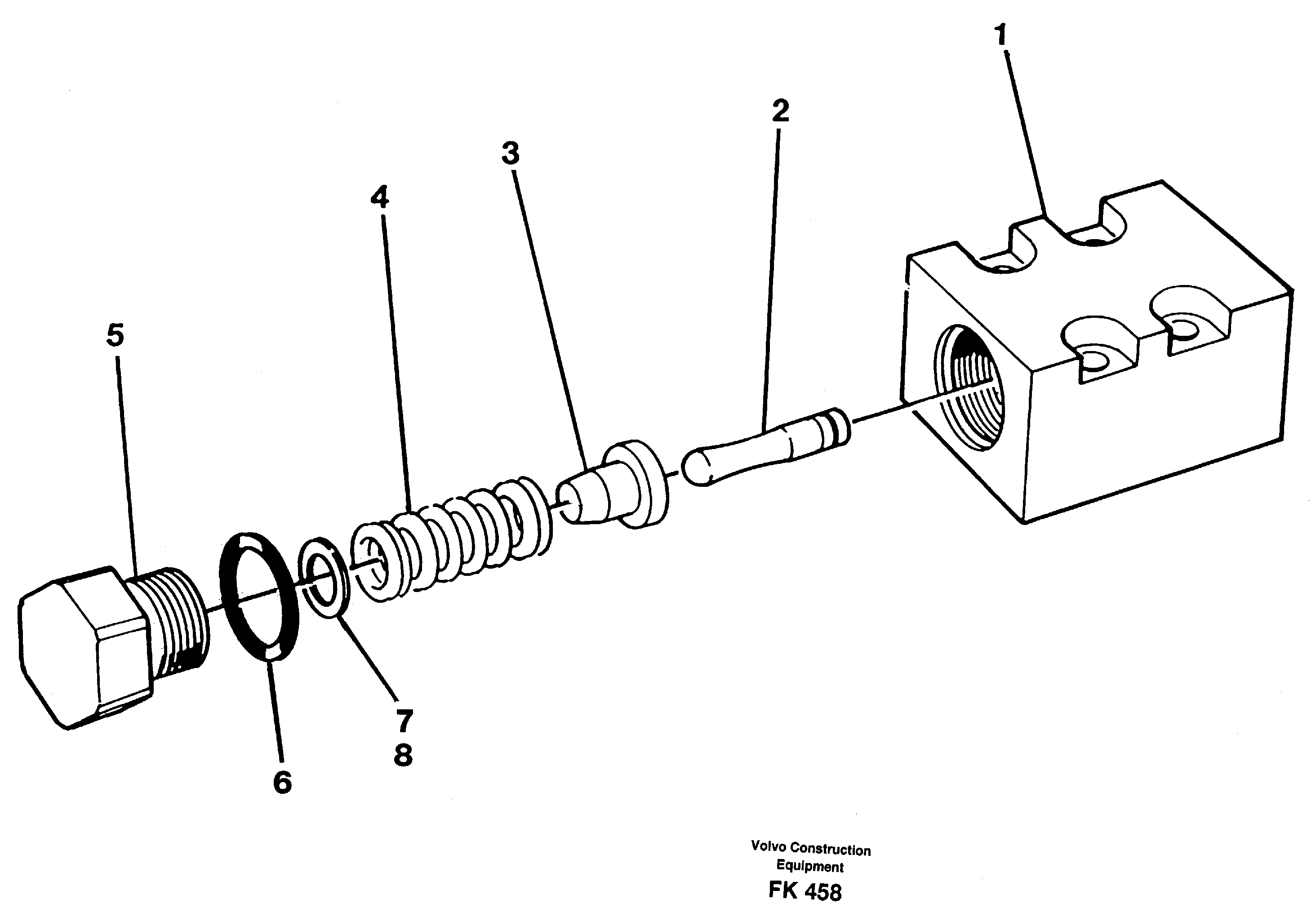 Pressure lim. valve — volvo parts diagram