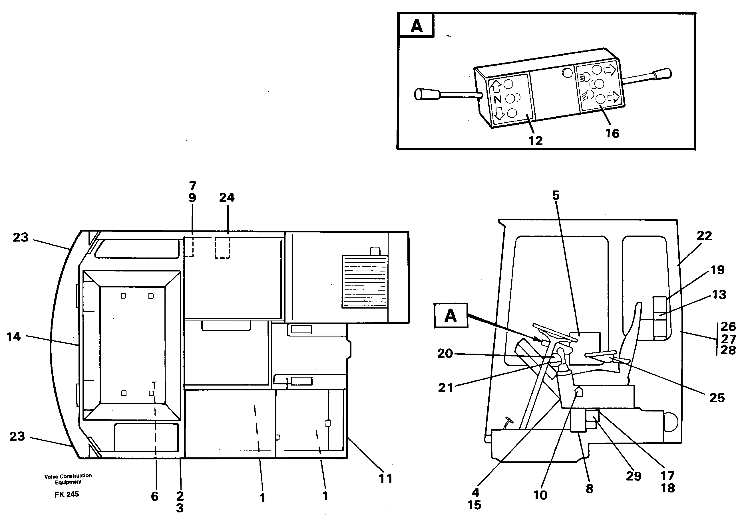 Sign plates and decals  SER NO -2683 — volvo parts diagram