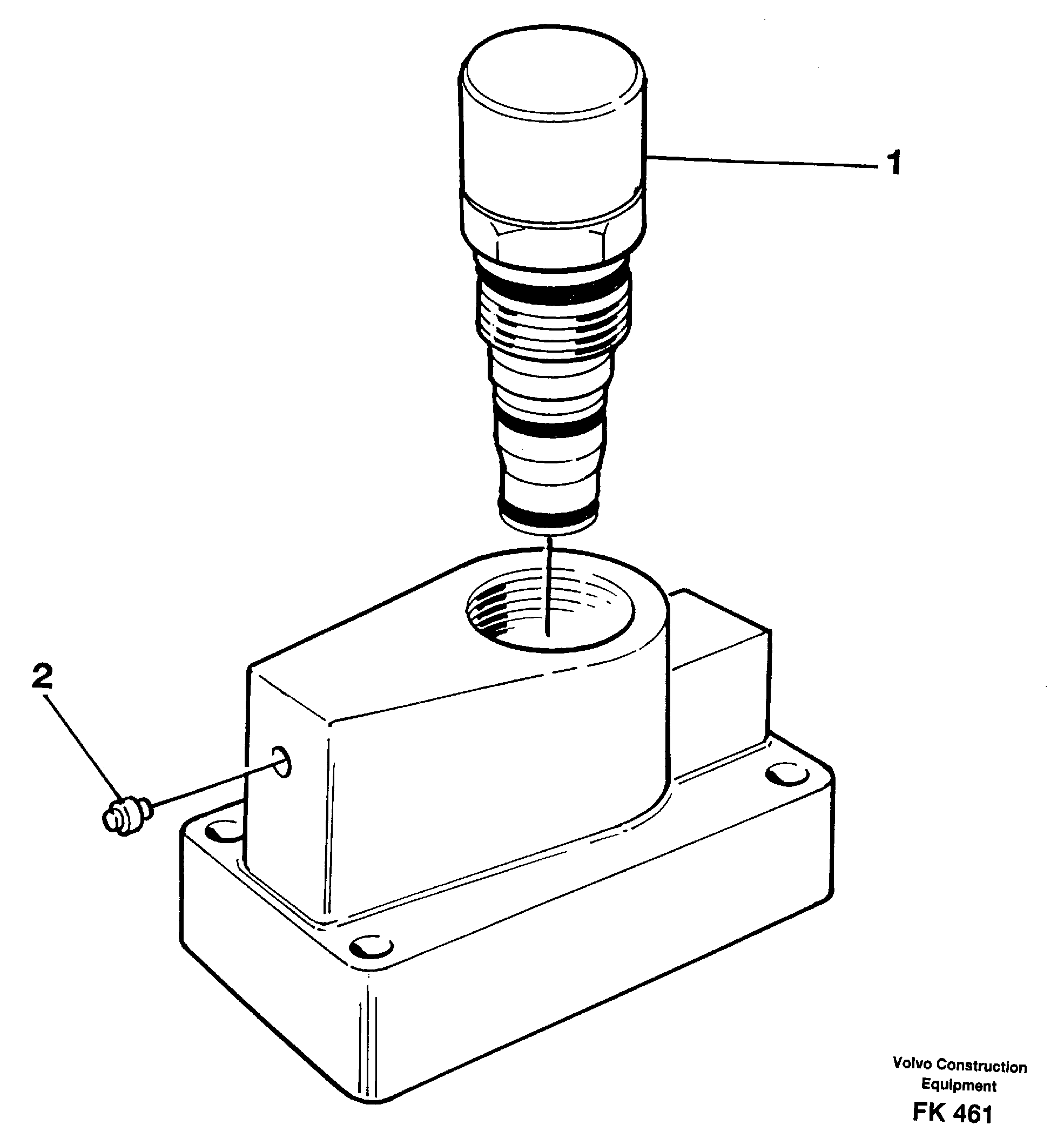Pressure limiting valve — volvo parts diagram