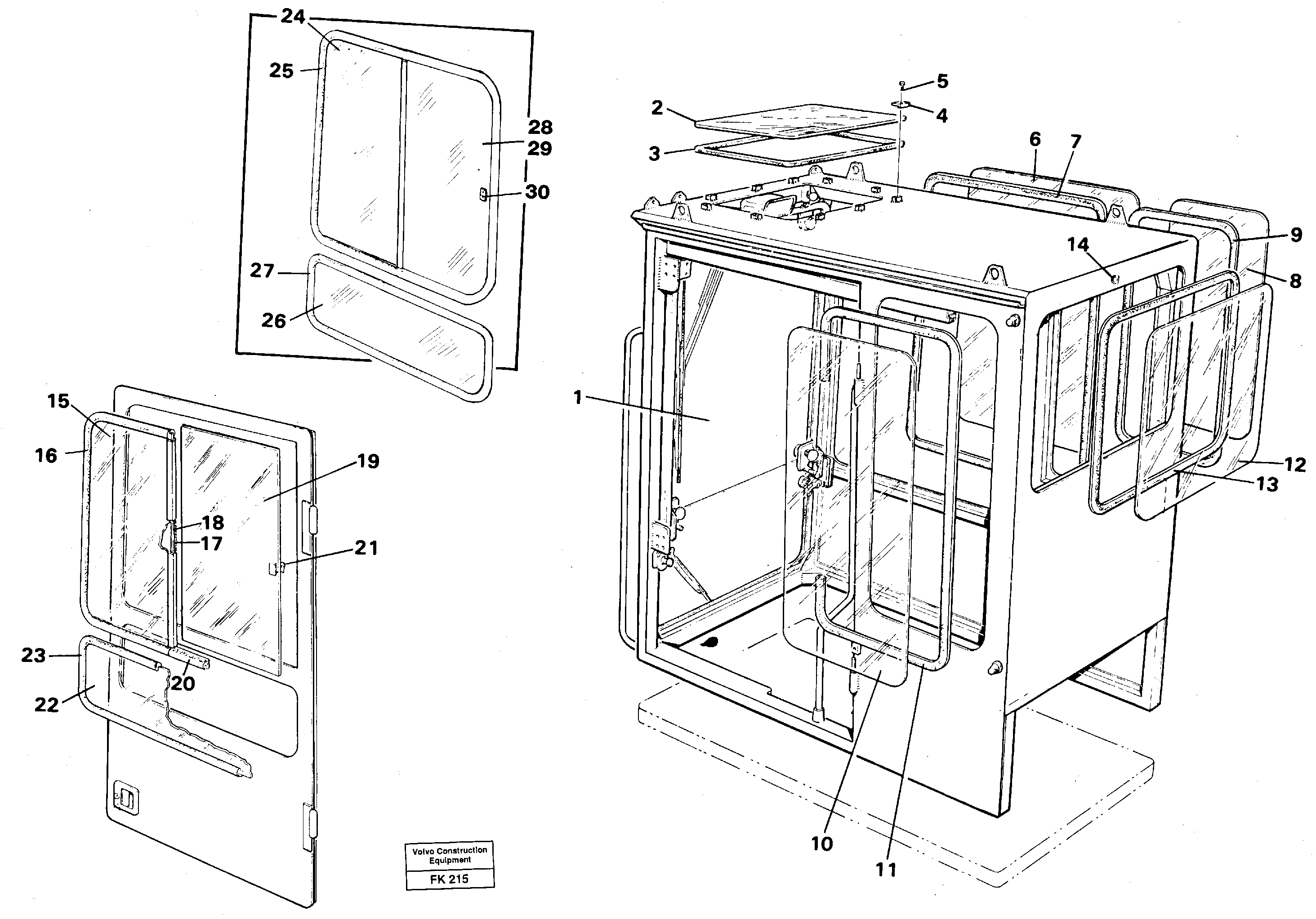 Windows — volvo parts diagram