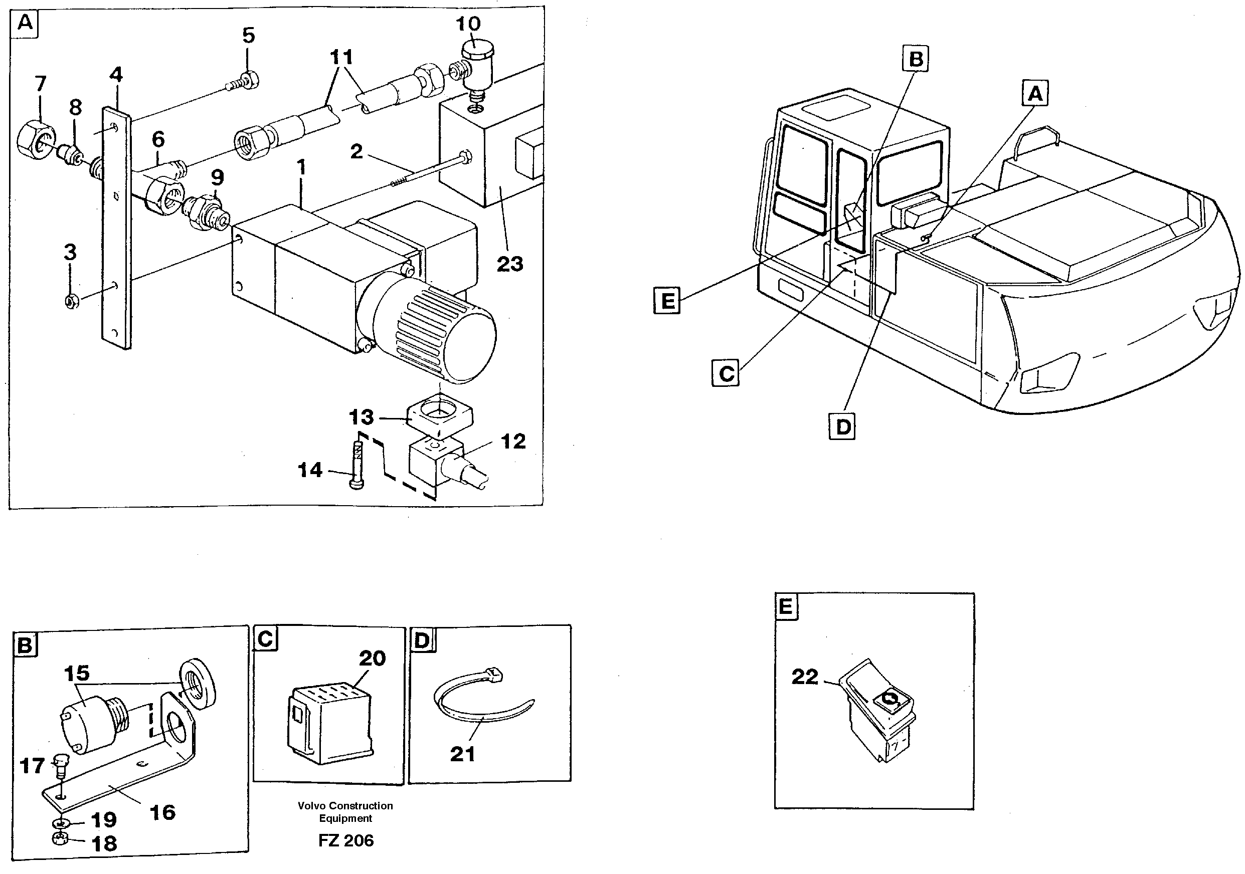 Overload protection — volvo parts diagram