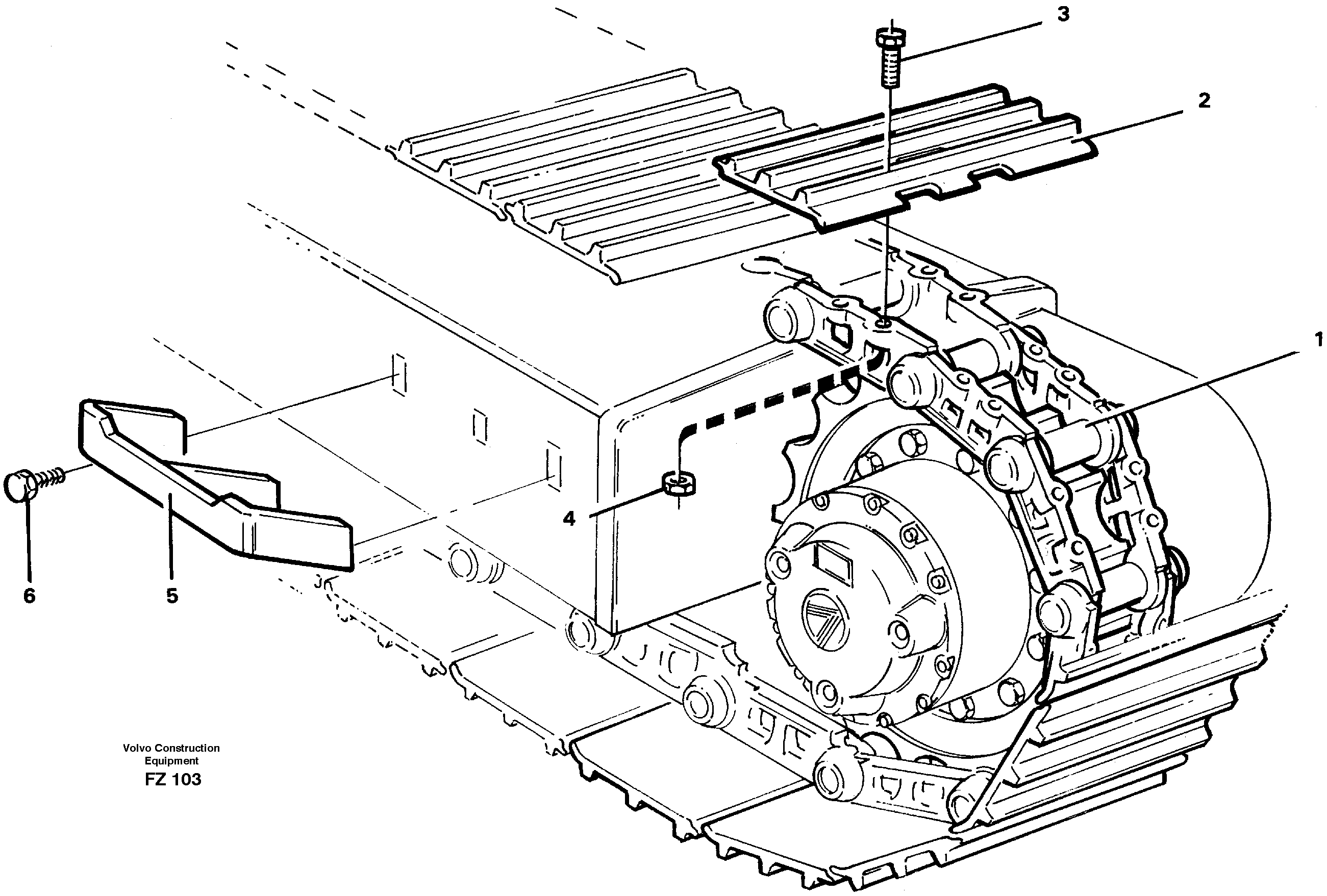 Crawlers 14262394 — volvo parts diagram