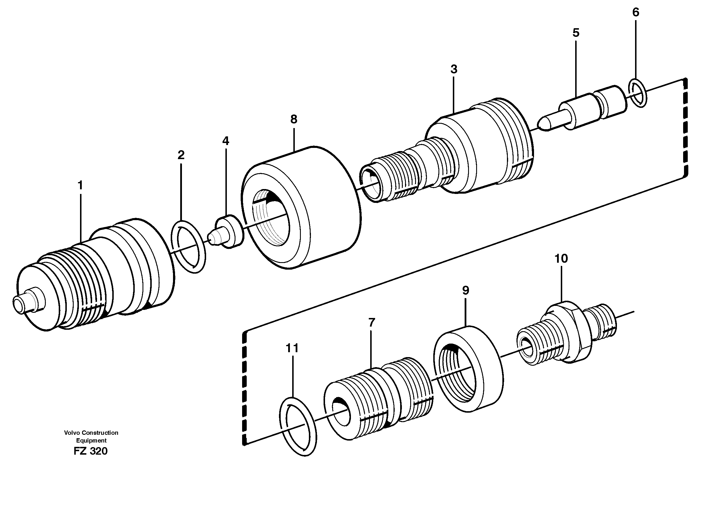 Pressure limiting valve — volvo parts diagram