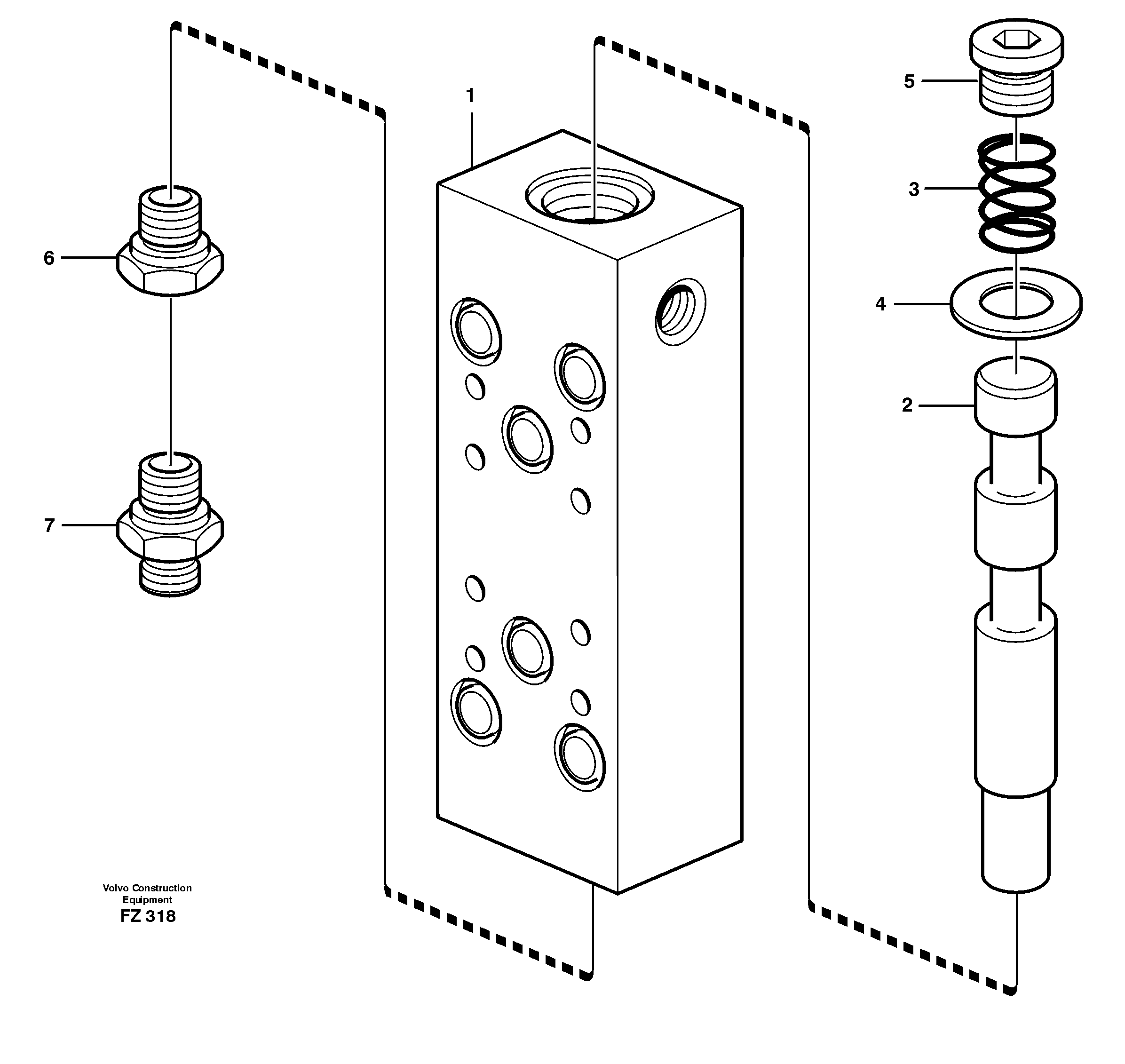 Float position valve — volvo parts diagram