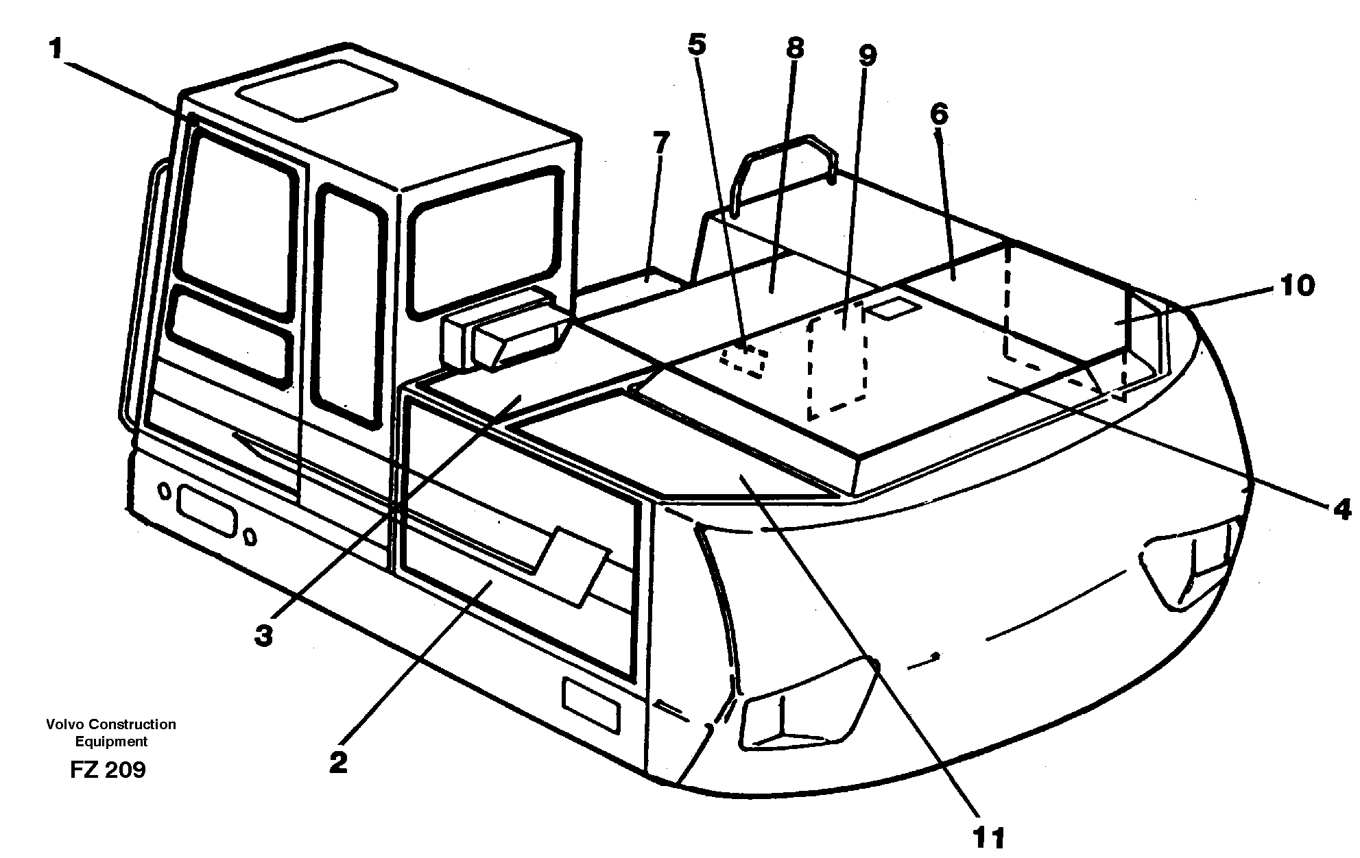 Doors, hatches — volvo parts diagram