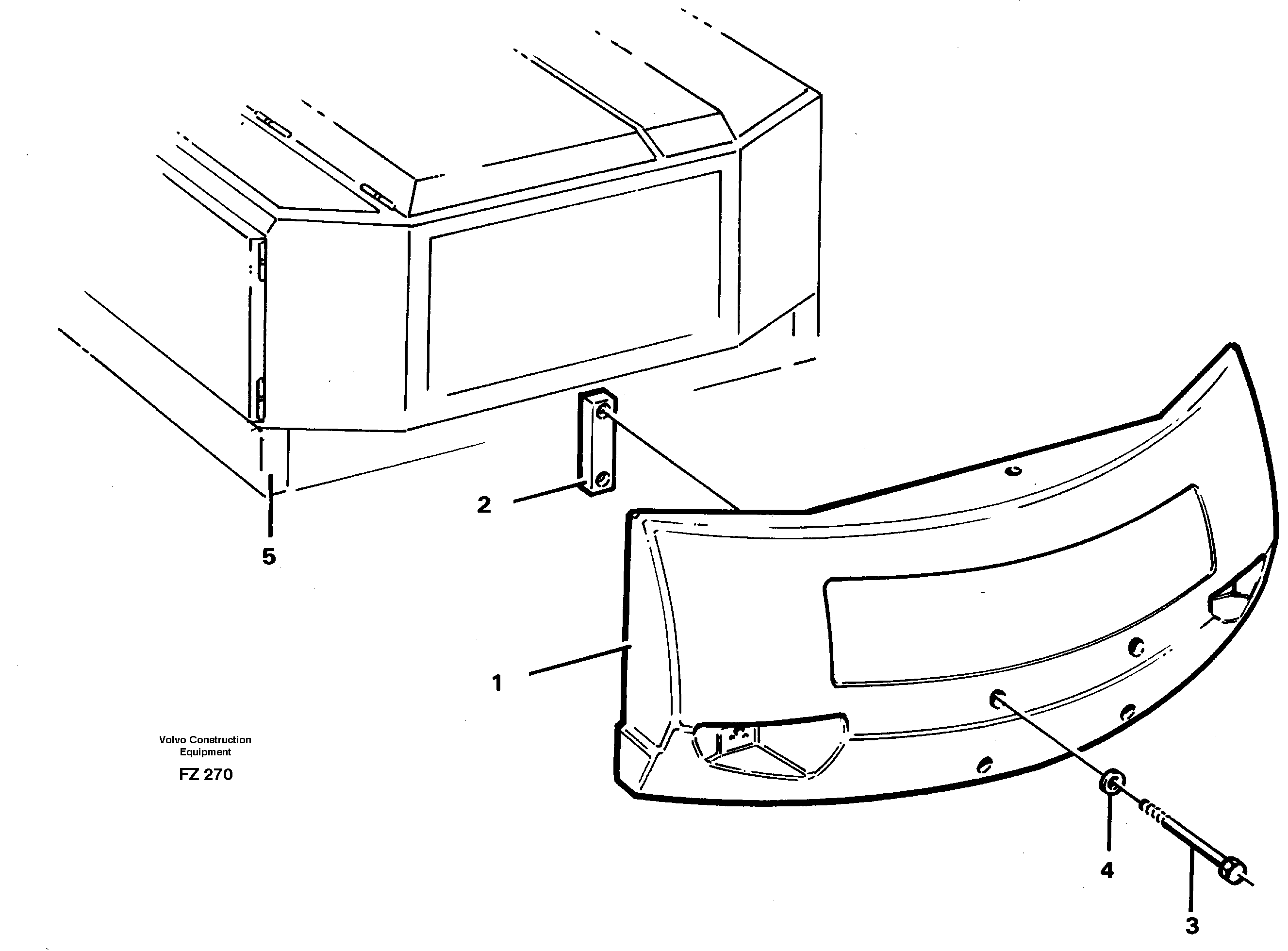 Counterweights 14259027 — volvo parts diagram