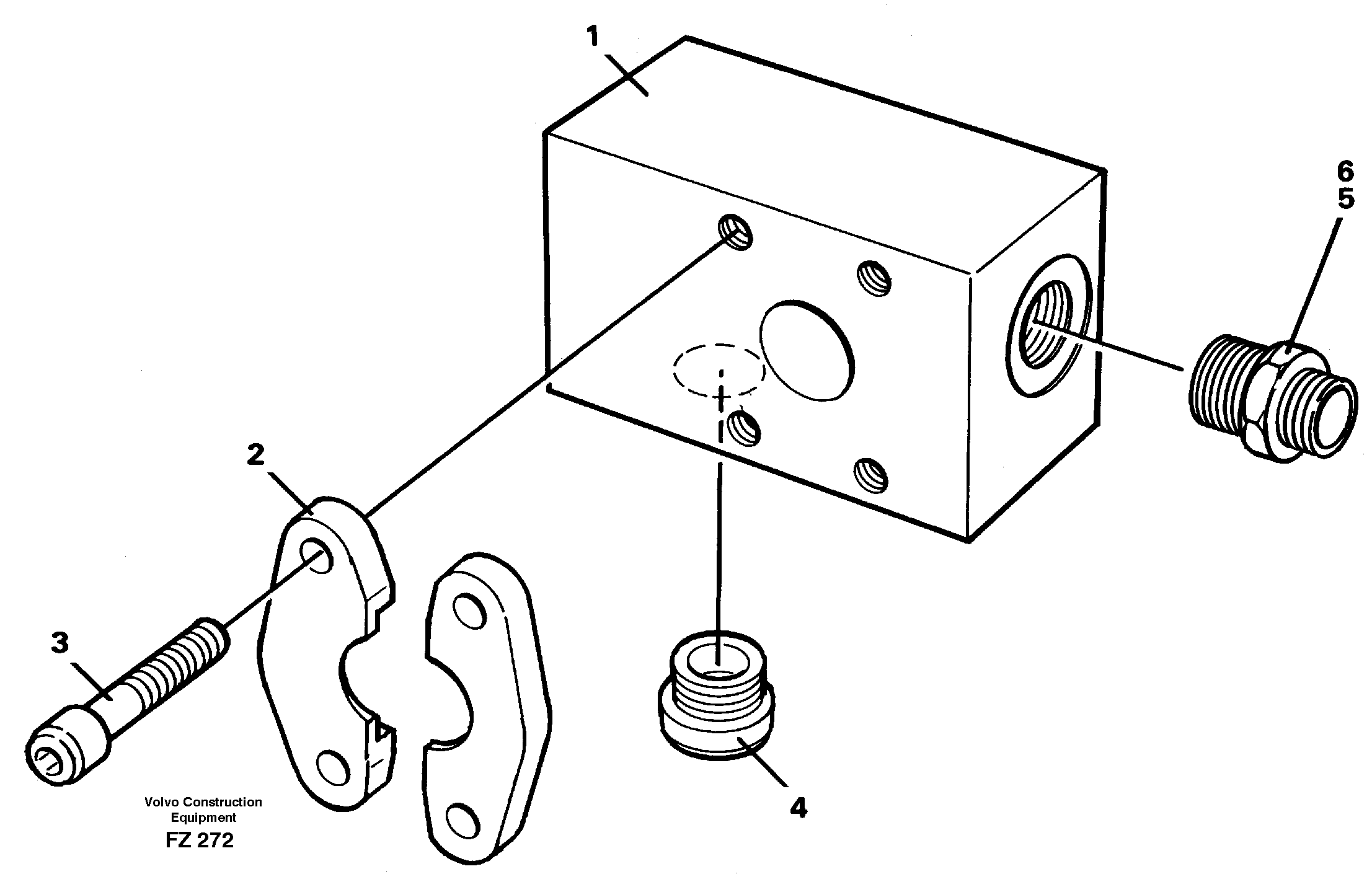 Adapter 14267963 — volvo parts diagram