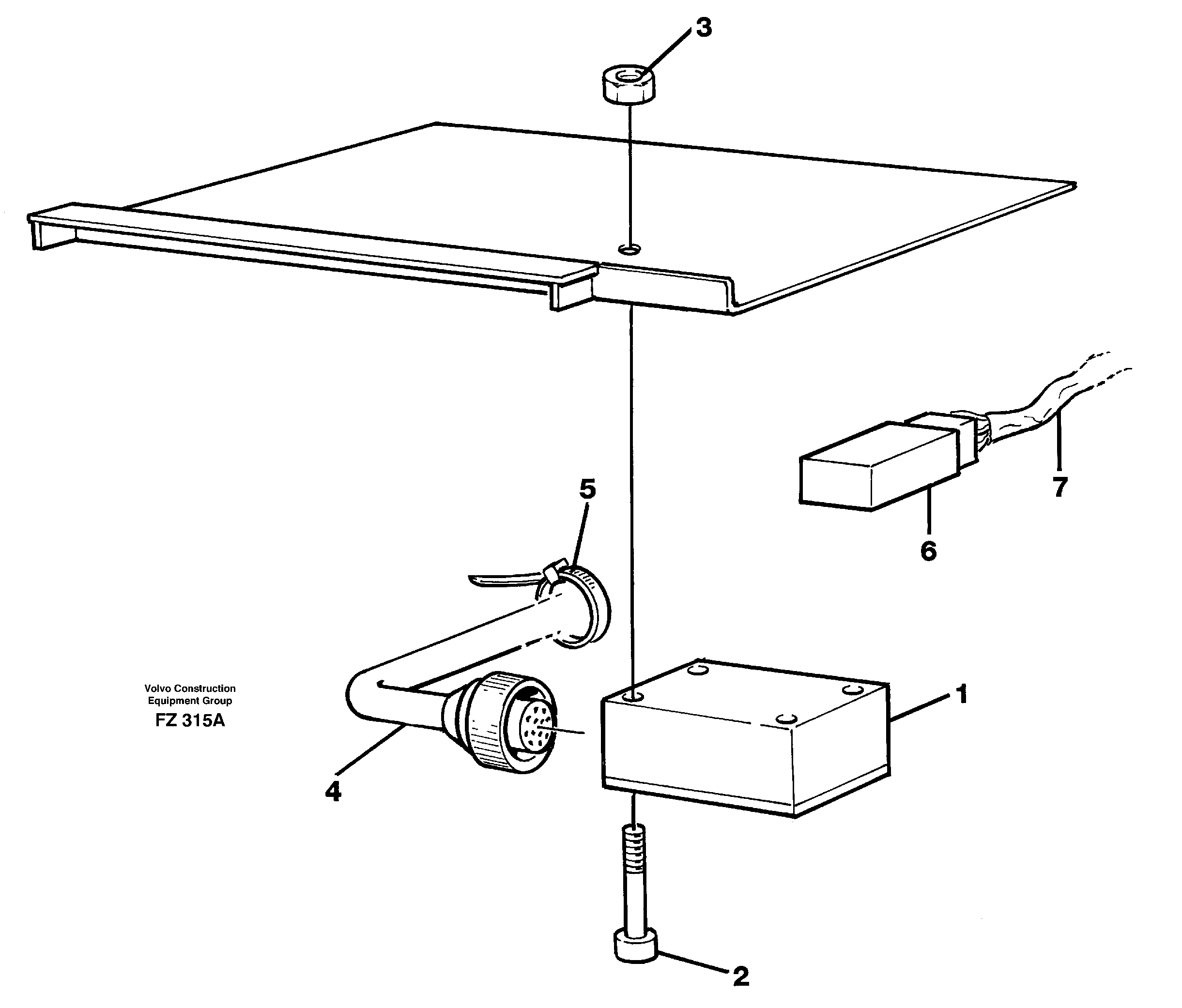 Overspeed protection 14259356 — volvo parts diagram