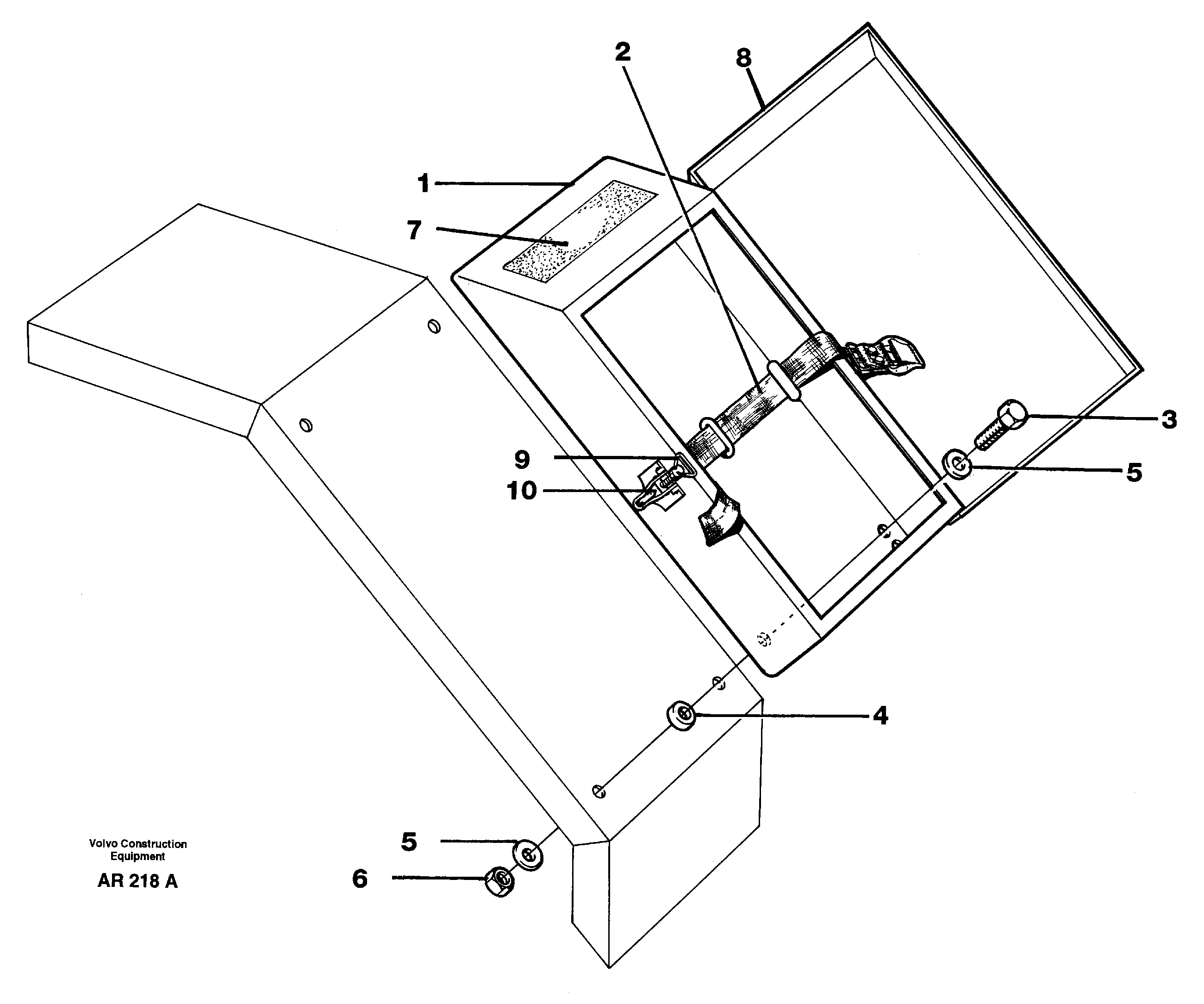 Tool  92360 — volvo parts diagram