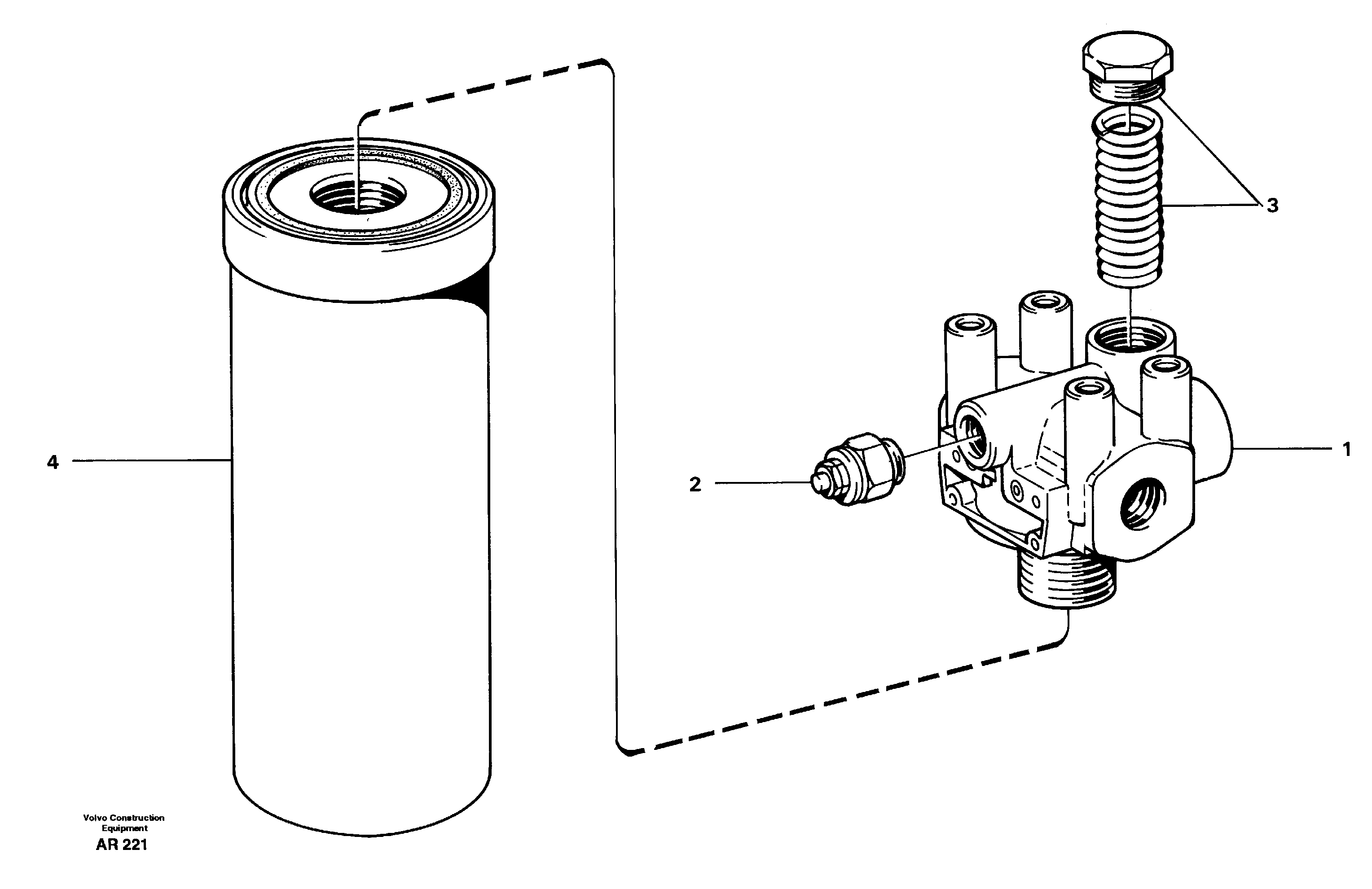Filter — volvo parts diagram