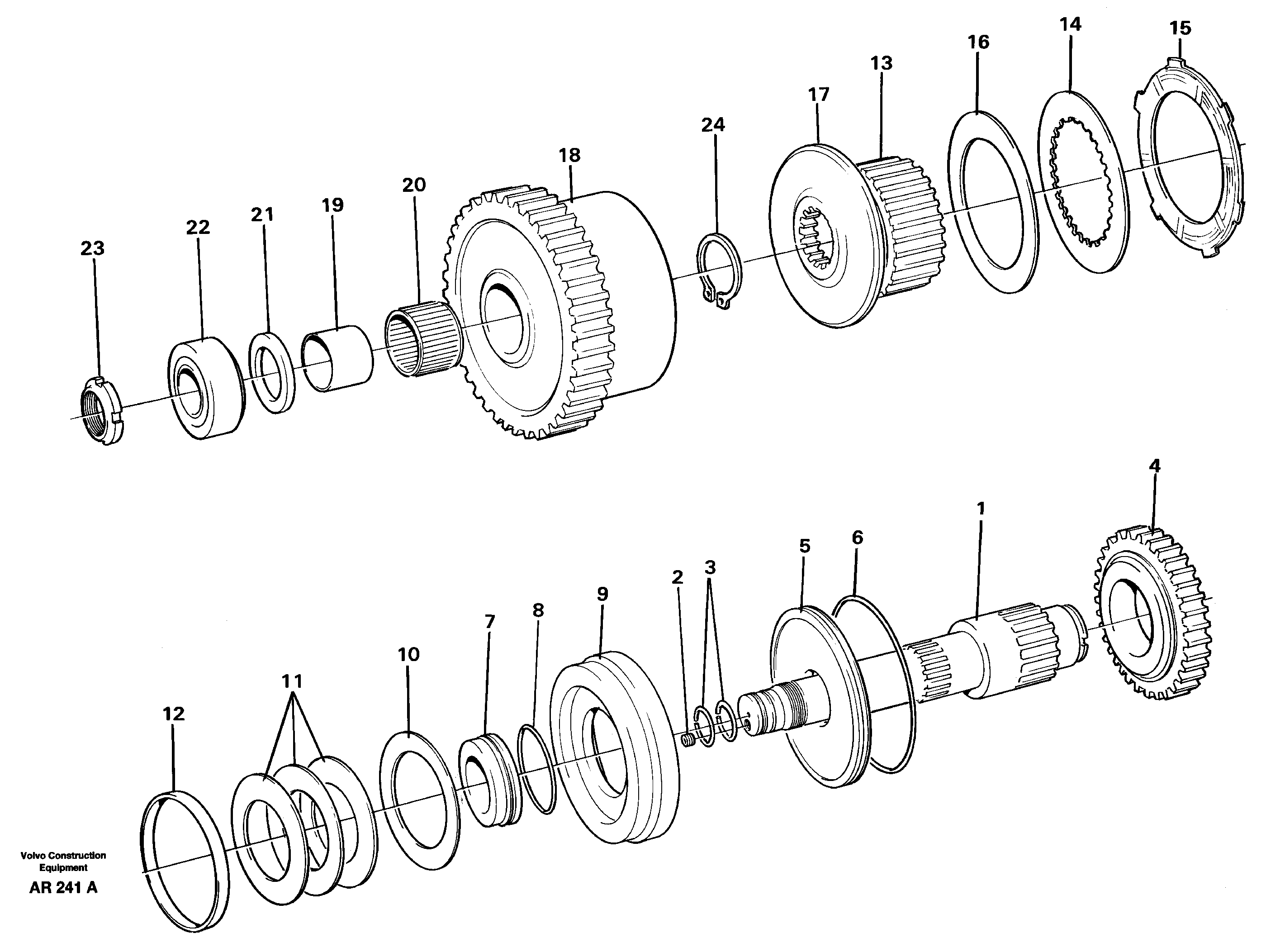 Coupling — volvo parts diagram