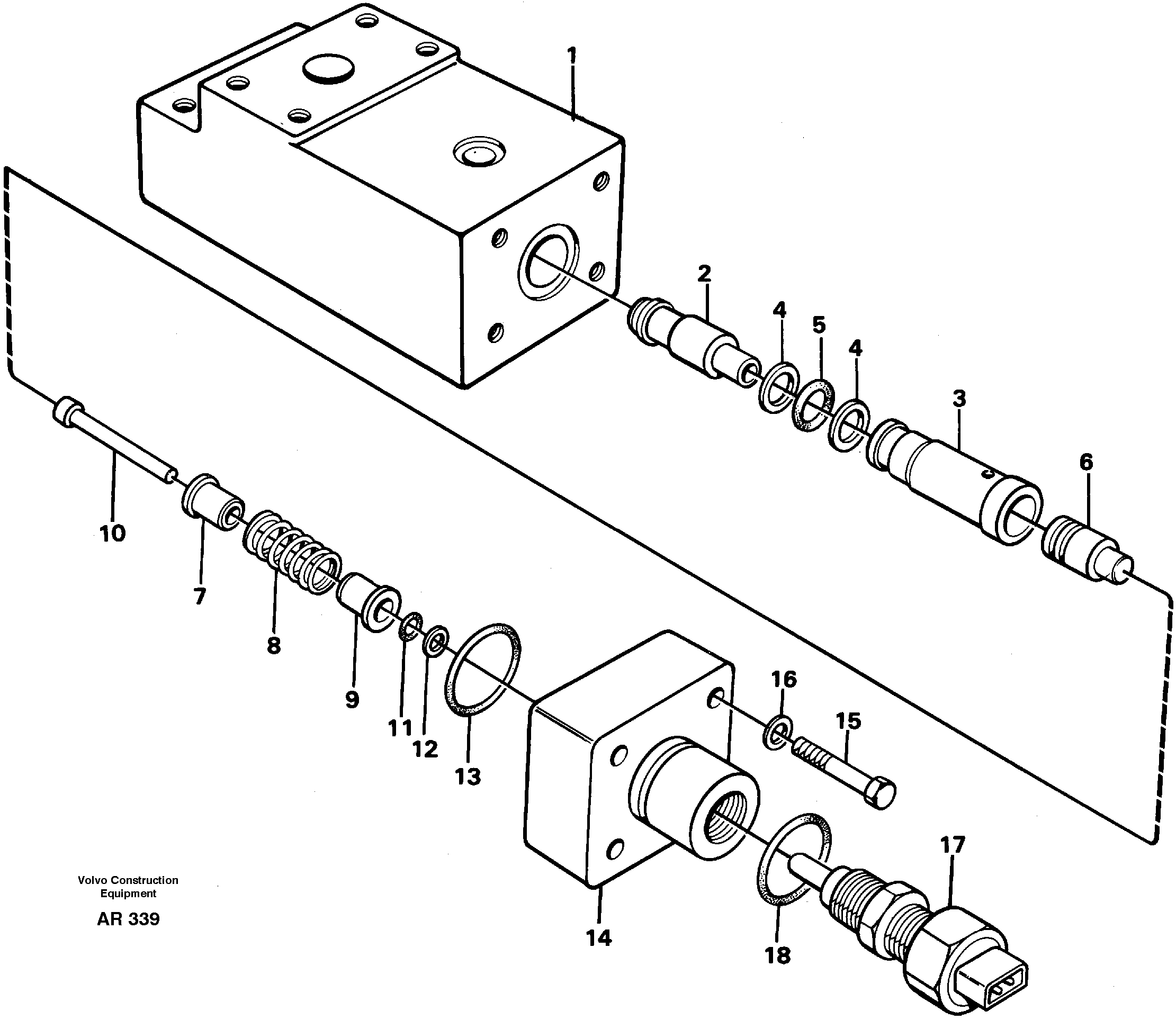 Sensor  94454 93537 — volvo parts diagram