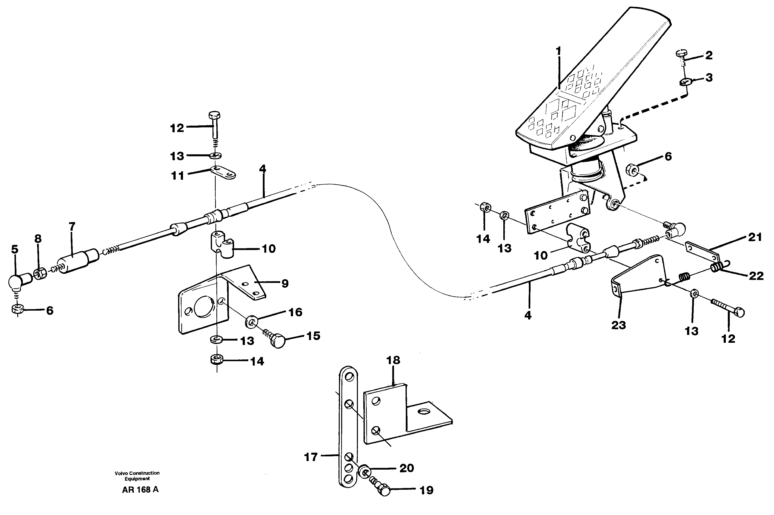 Regulator control — volvo parts diagram