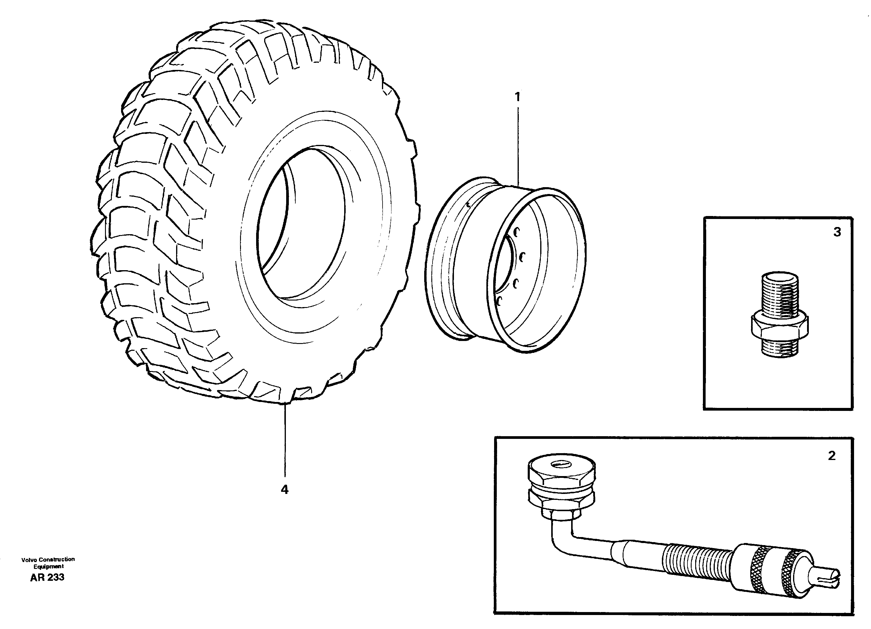 Wheel  15,5-25/12,  15,5-R25 — volvo parts diagram