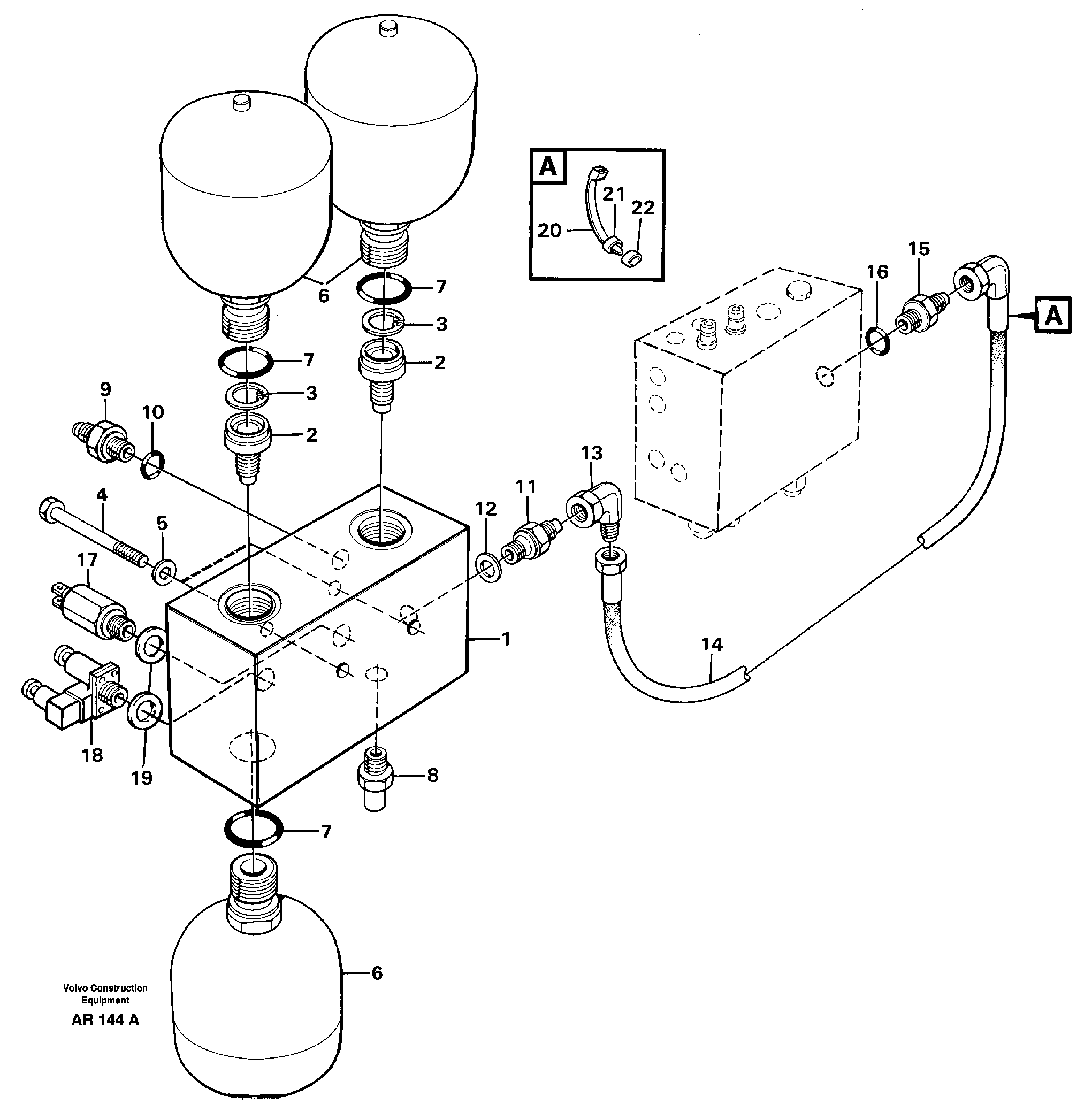 Valve Accumulators — volvo parts diagram