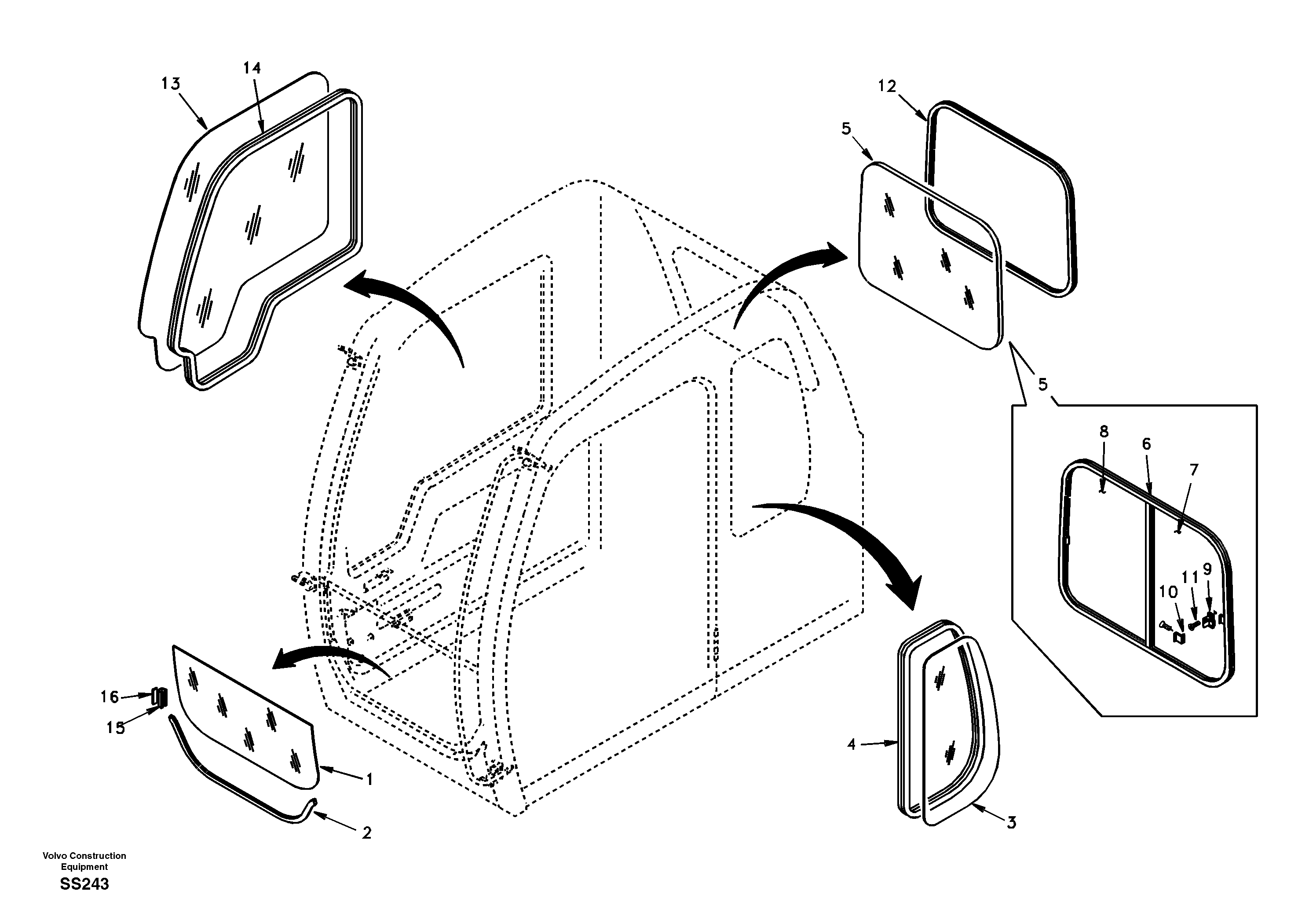 Windows — volvo parts diagram