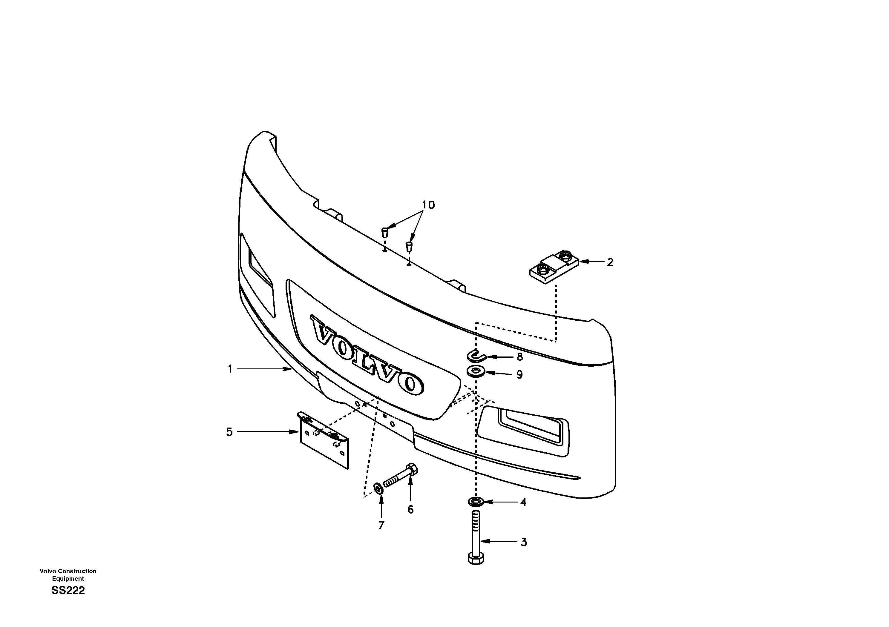 Counterweights — volvo parts diagram