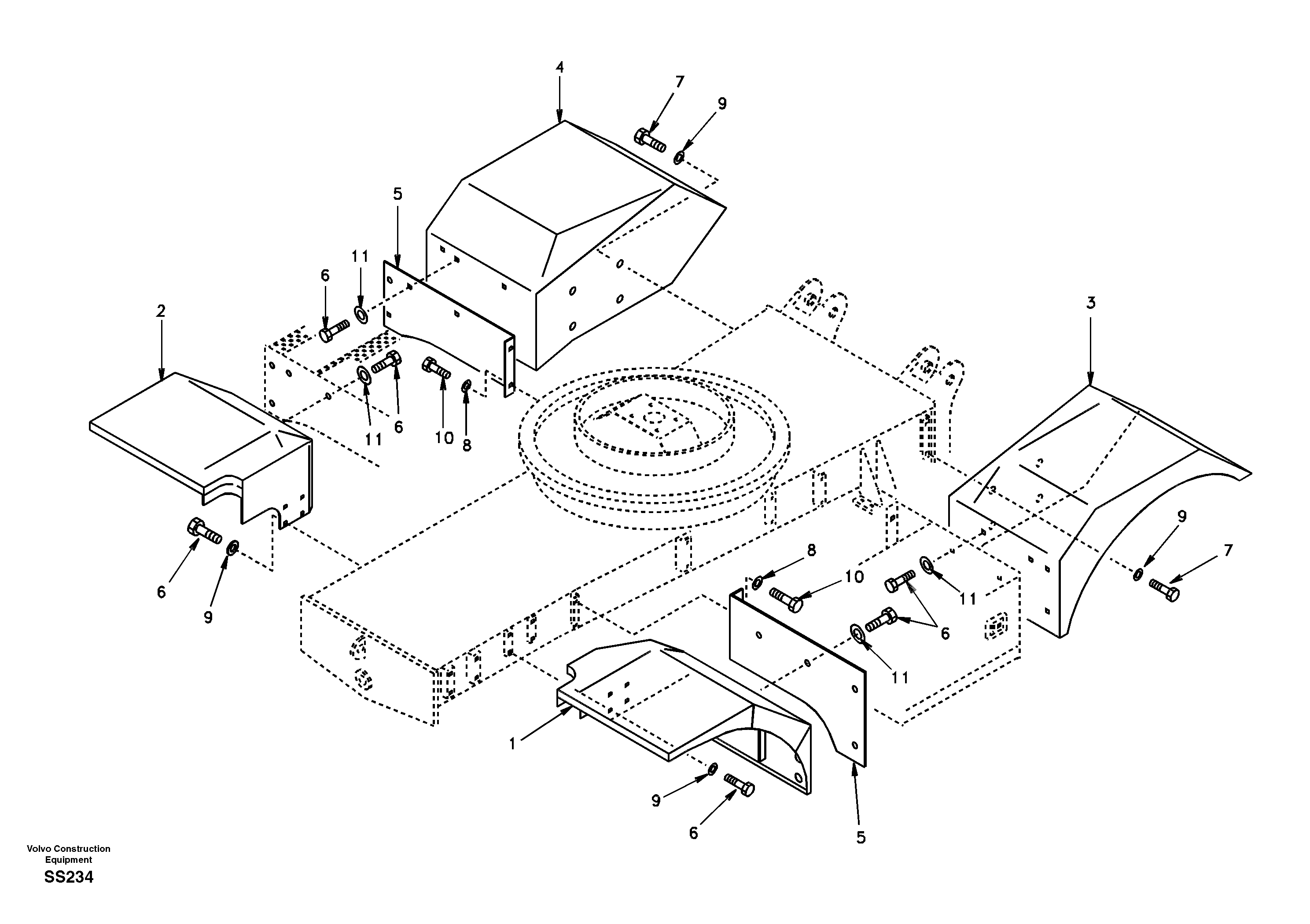 Fender — volvo parts diagram