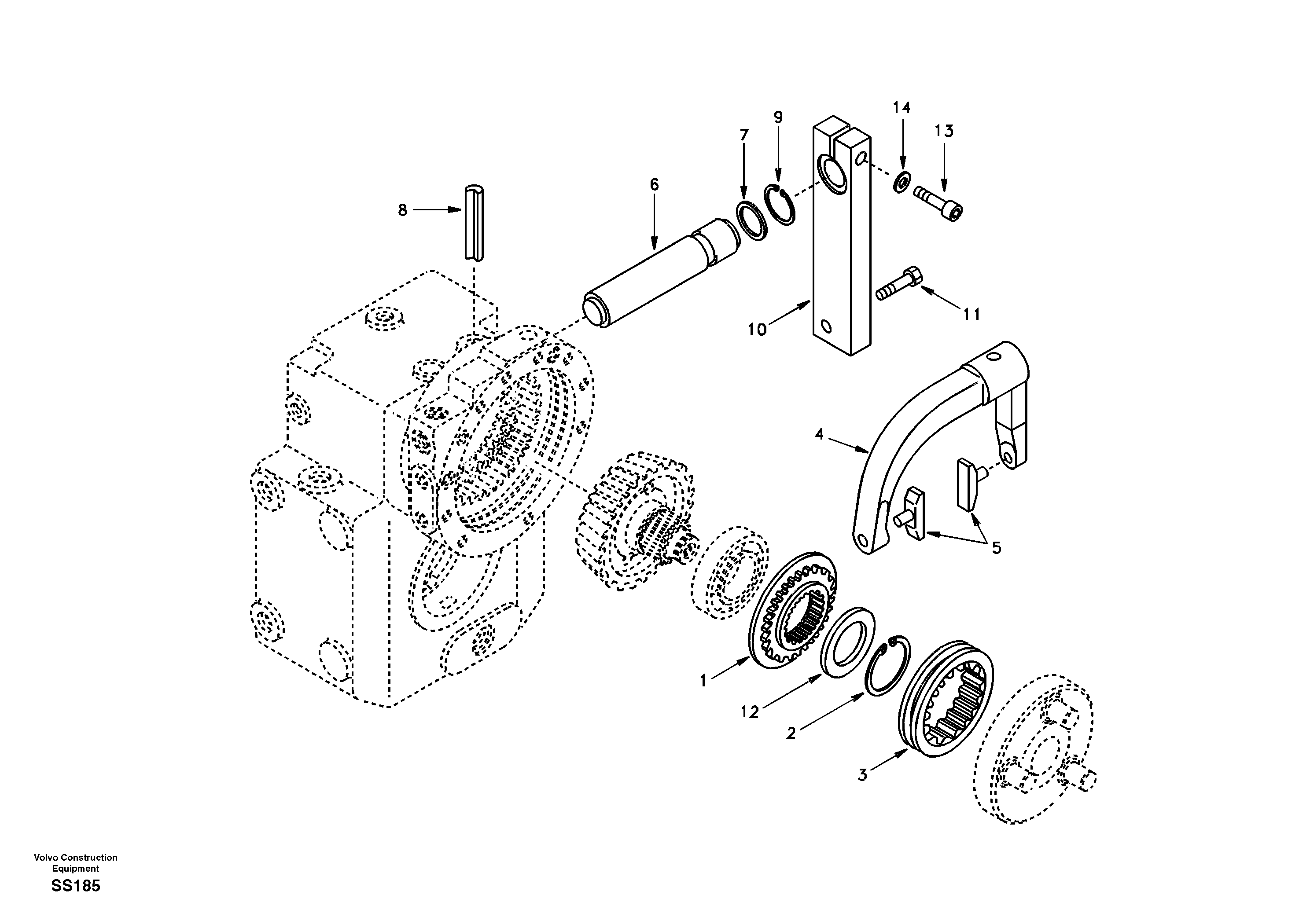 Disconnection — volvo parts diagram