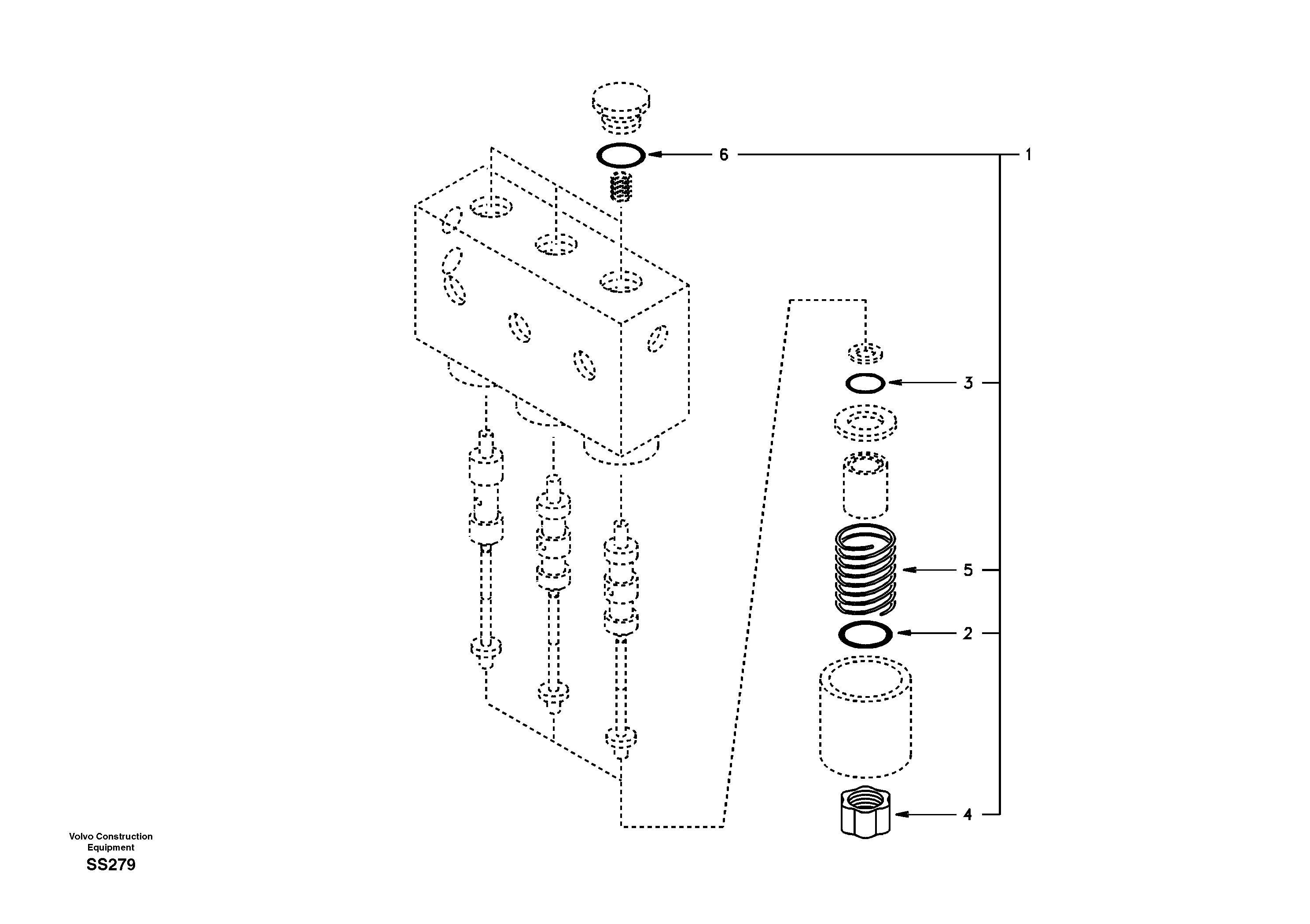 Servo system, solenoid valve — volvo parts diagram