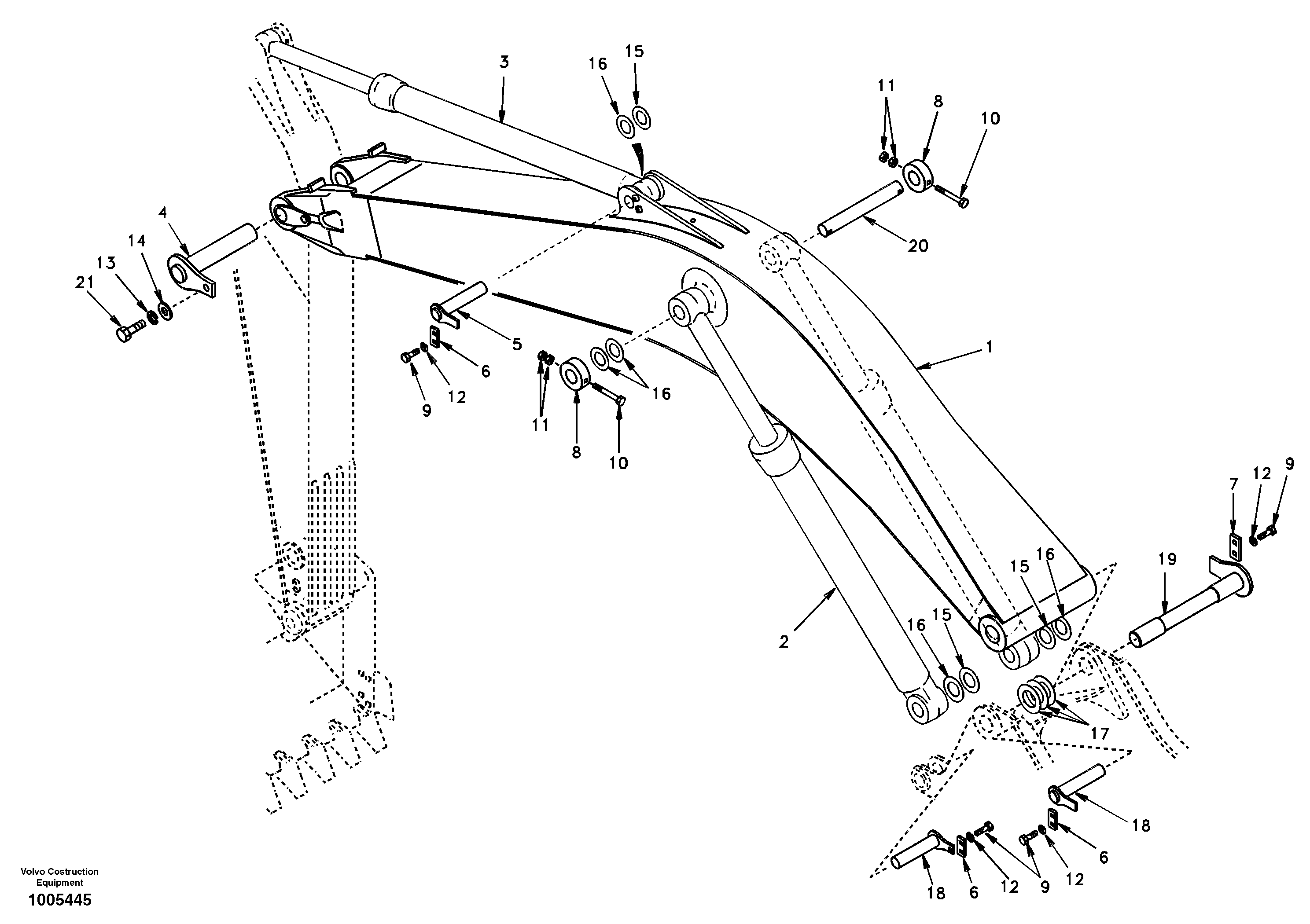 Links to boom, mono — volvo parts diagram