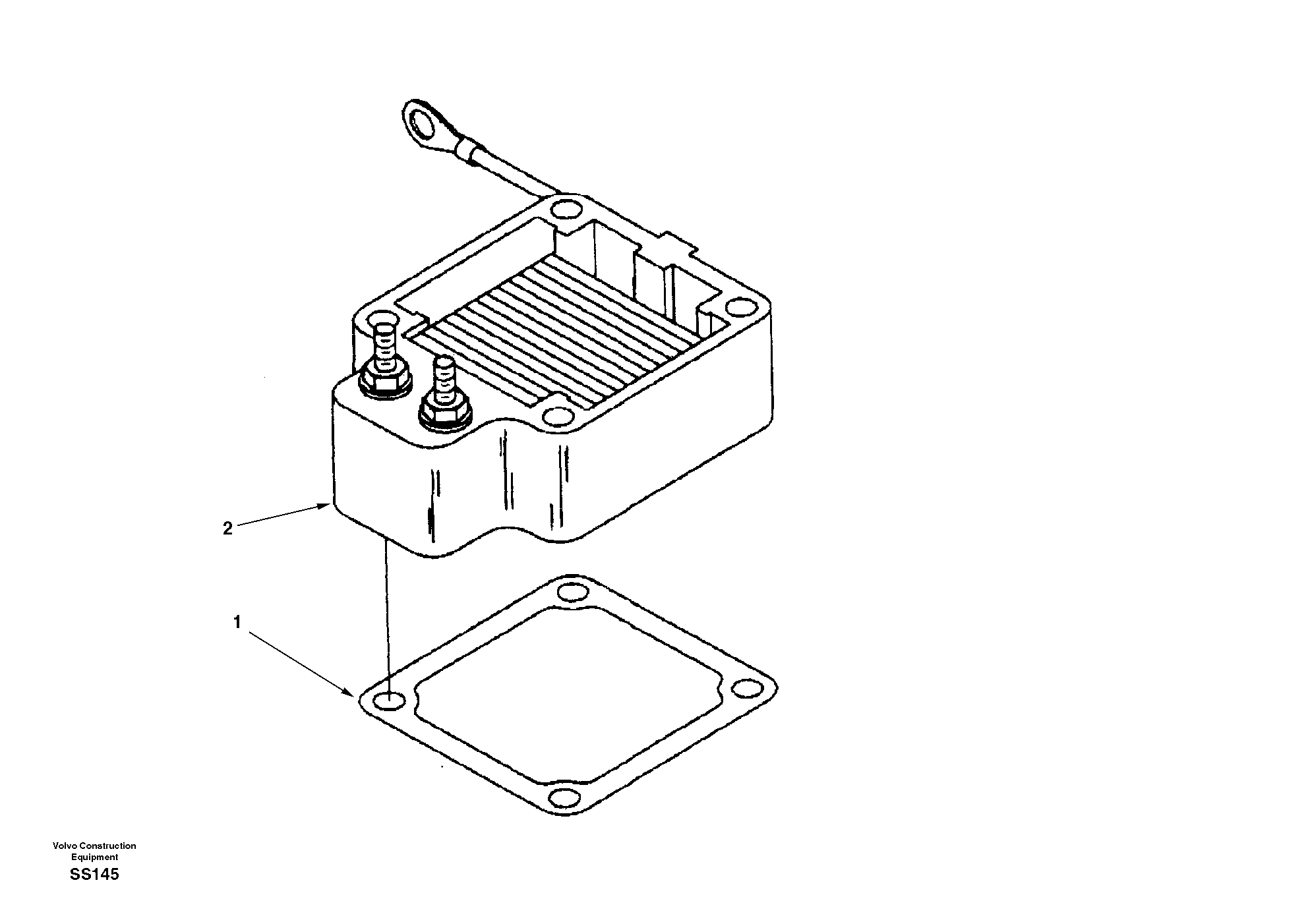 Inlet air heater — volvo parts diagram