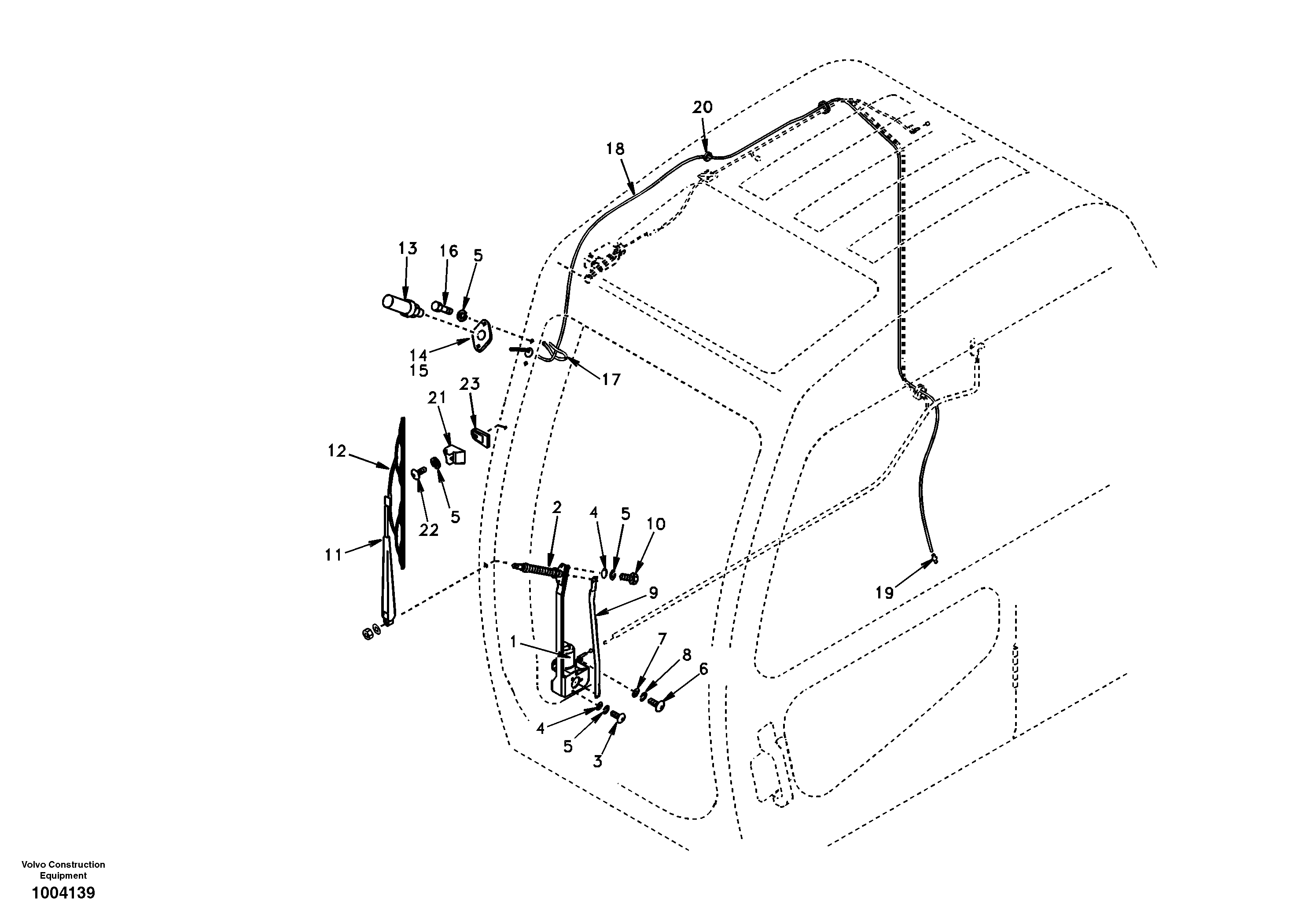 Windshield wiper — volvo parts diagram