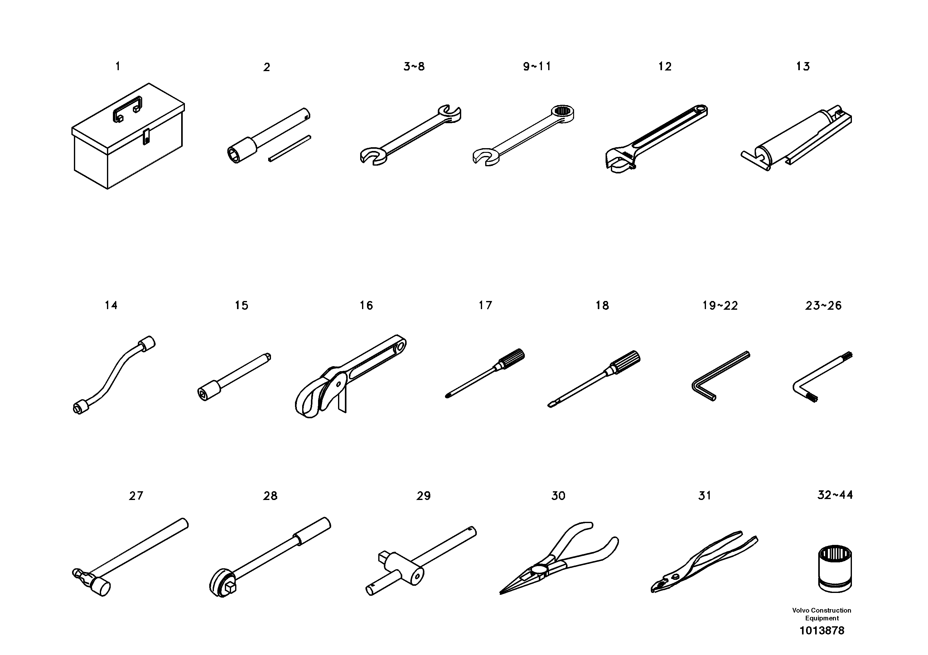 Tool — volvo parts diagram