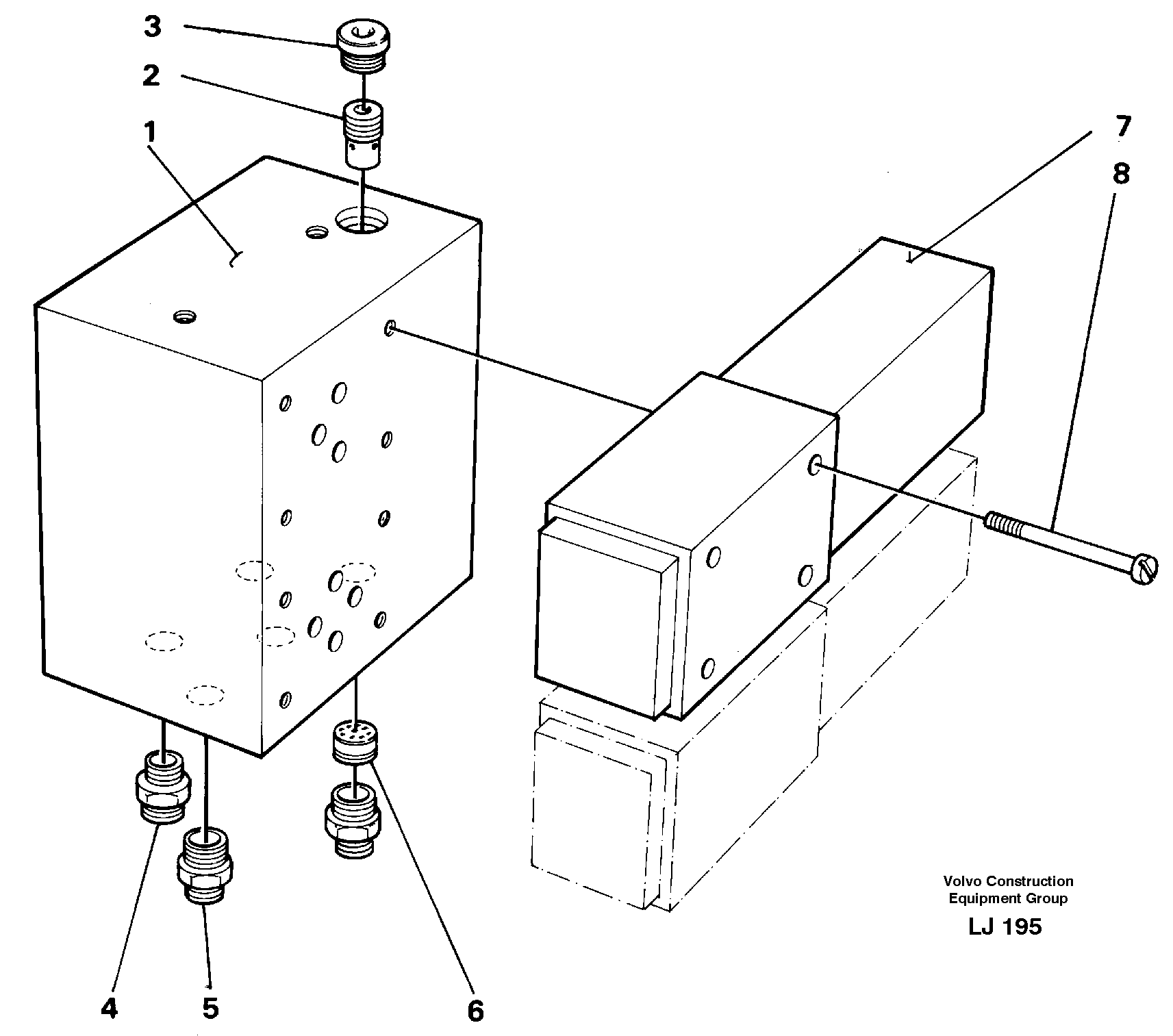 Control block — volvo parts diagram