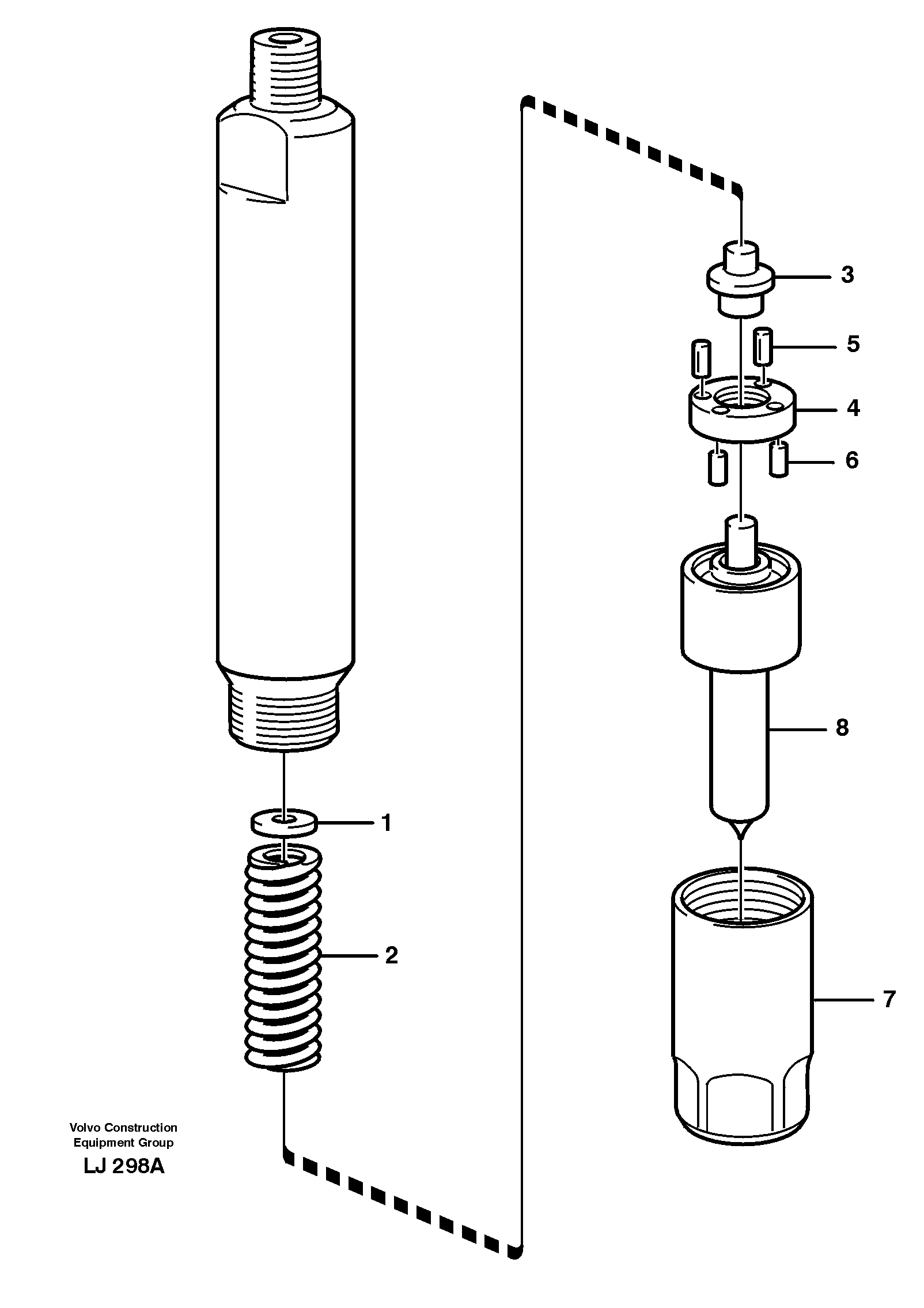 Injector — volvo parts diagram