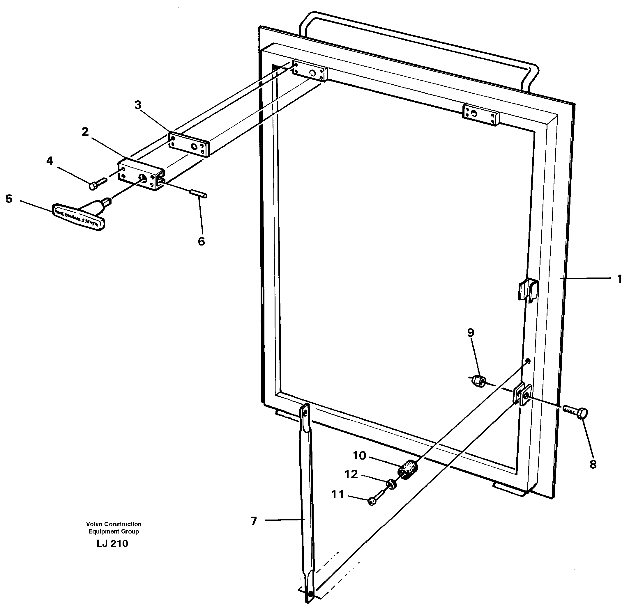 Hatch — volvo parts diagram