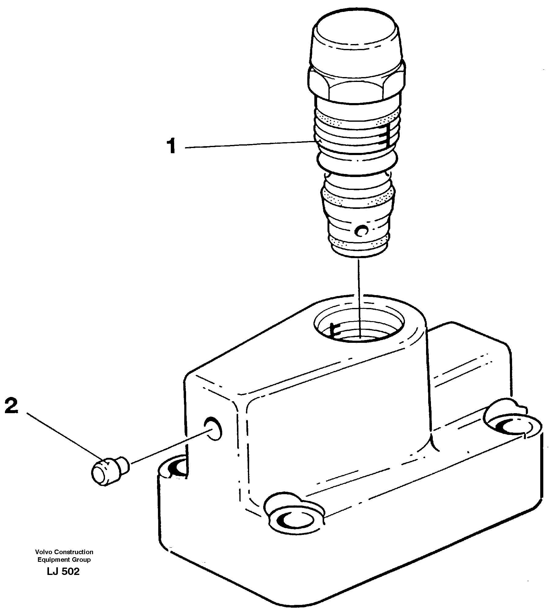 Pressure limiting valve — volvo parts diagram