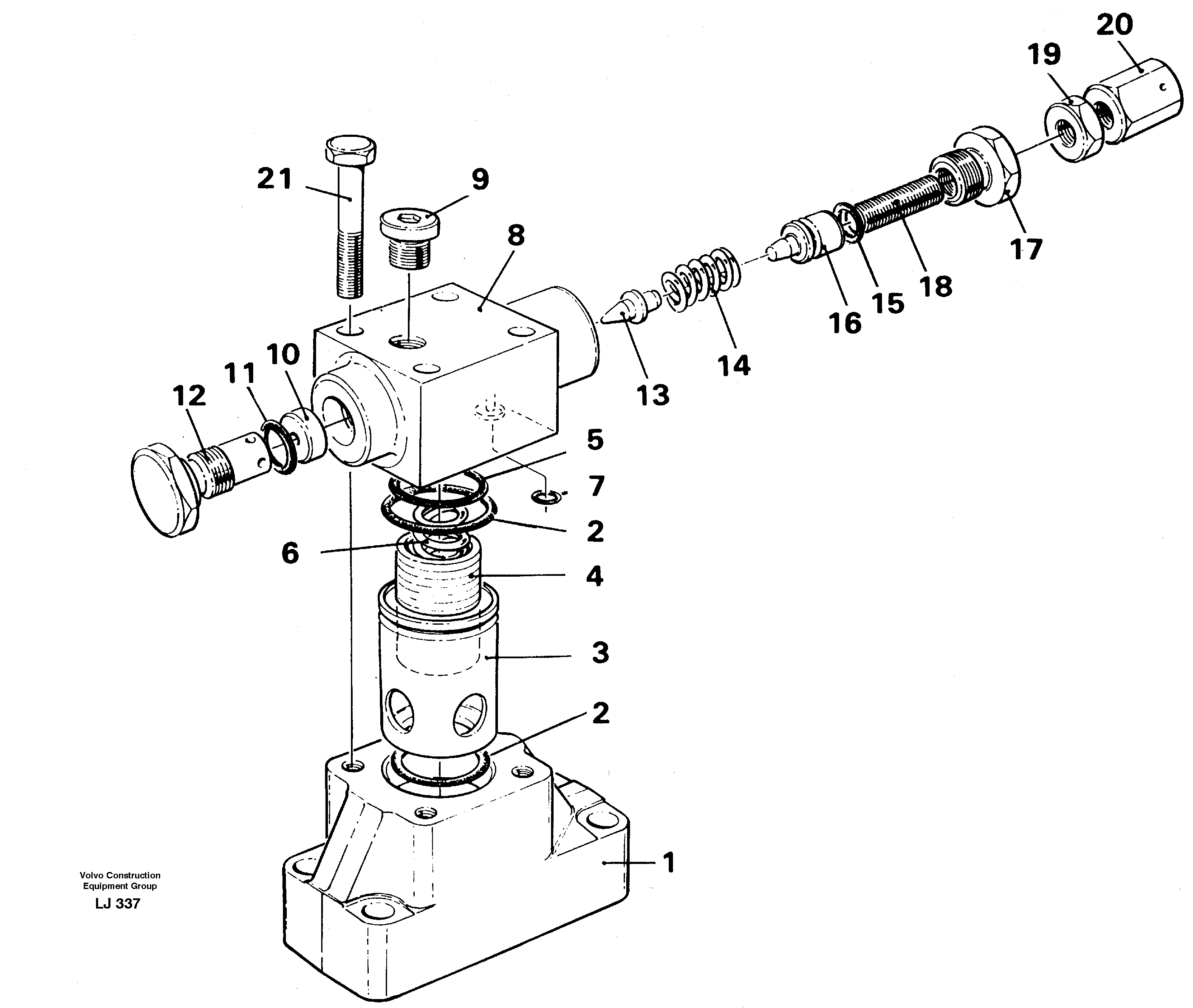 Magnet equipment Ohio/älmhult Pressure limiting valve  14263368 14265072 — volvo parts diagram