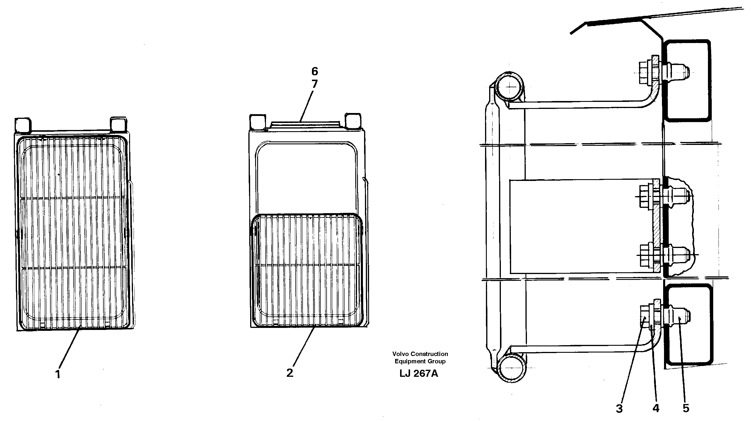 Windscreen protection  14246974, 14247182, 14253611 — volvo parts diagram