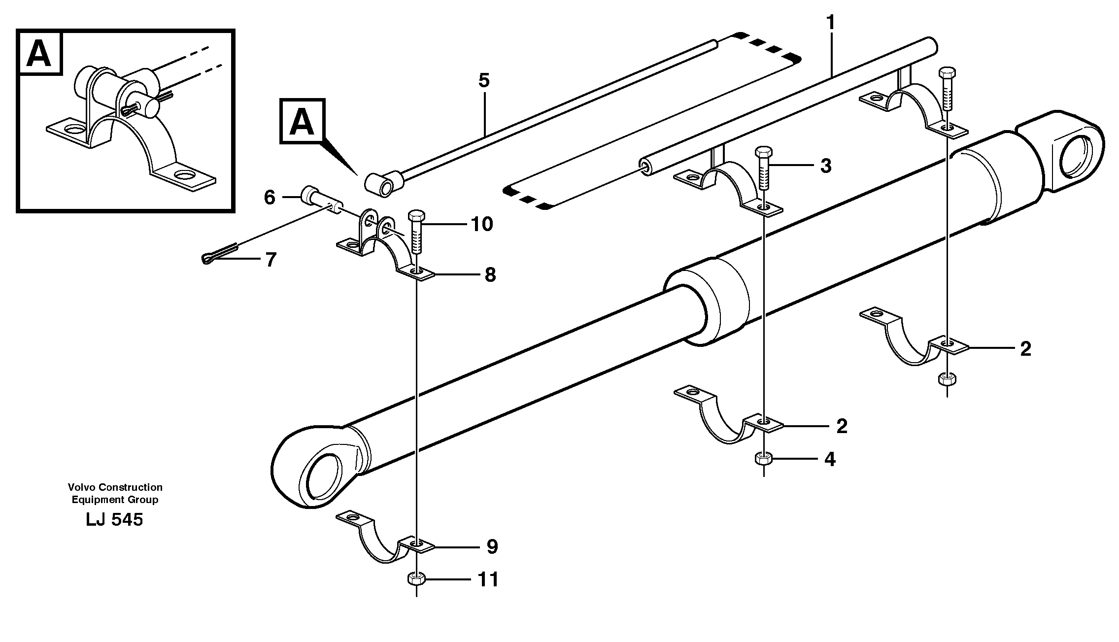 Spark shield  14262810 — volvo parts diagram