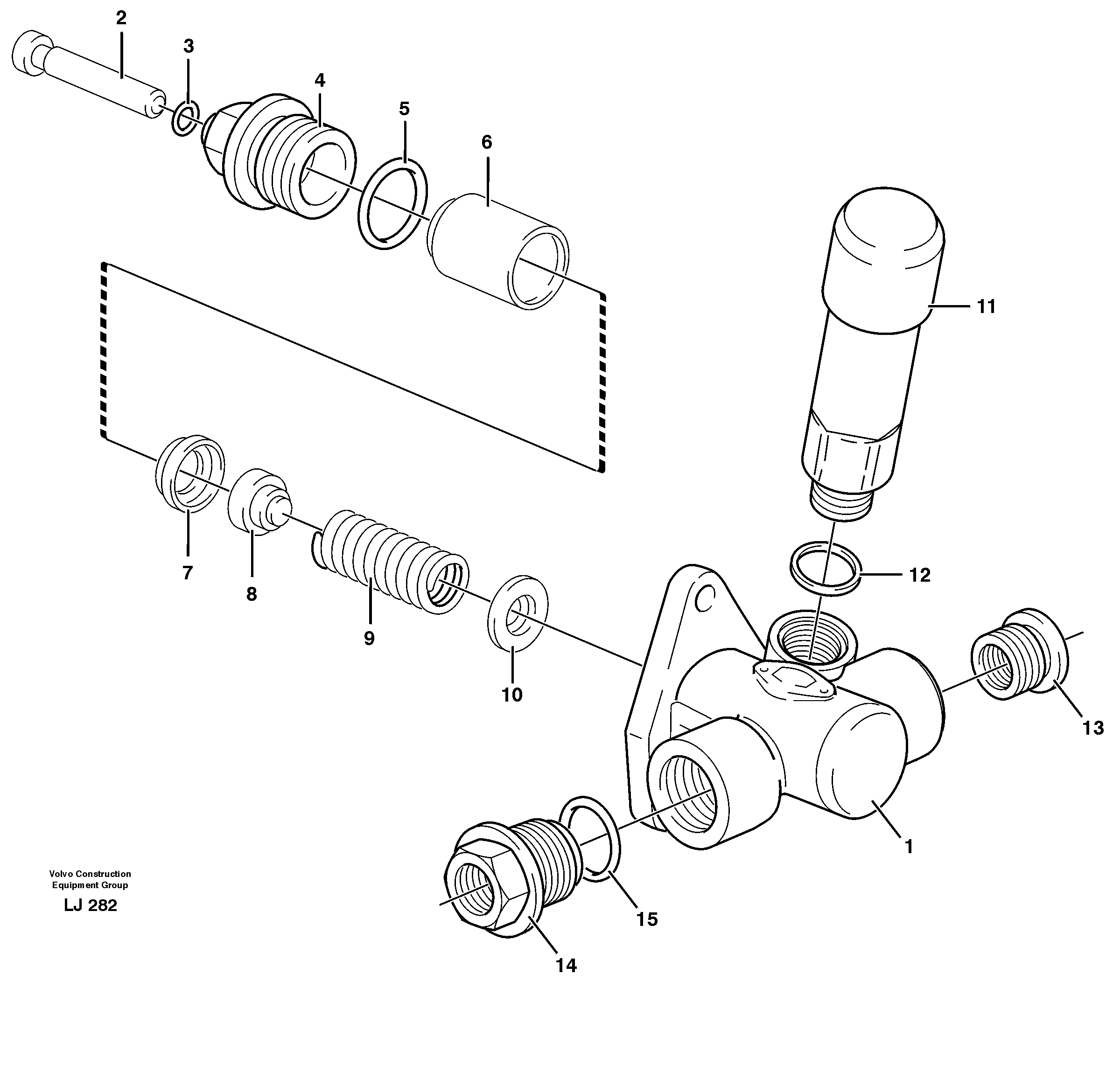 Feed pump — volvo parts diagram