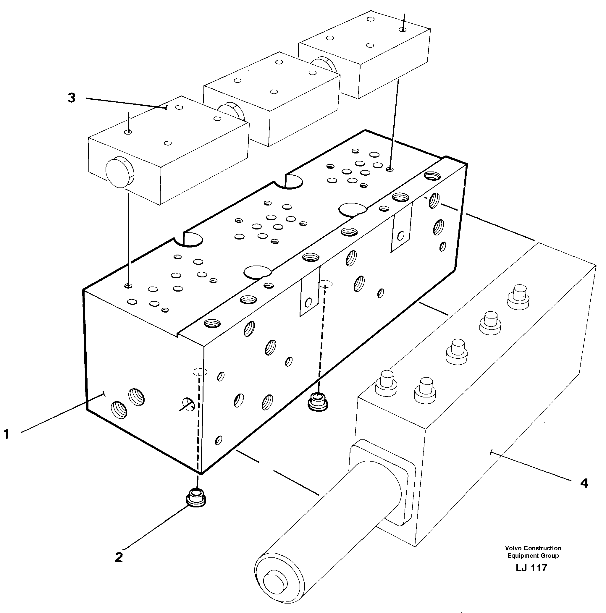 Mounting plate — volvo parts diagram