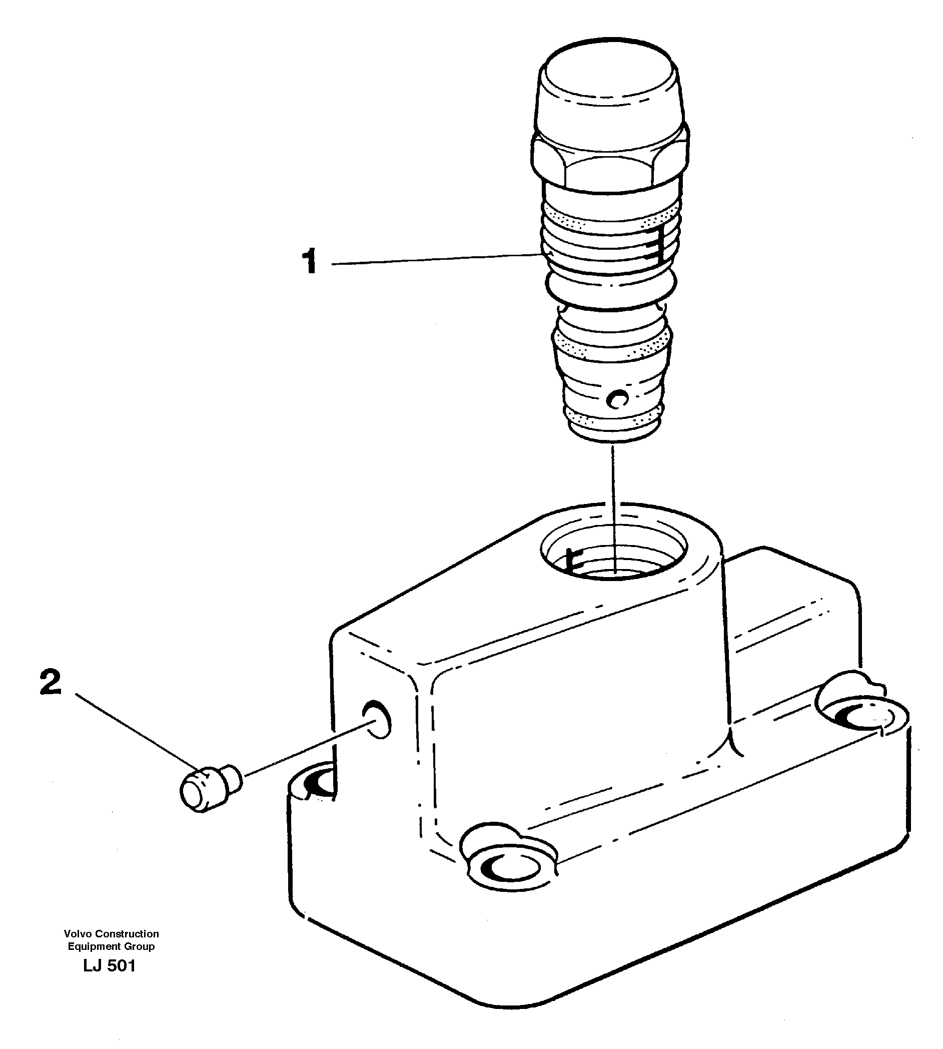 Pressure limiting valve — volvo parts diagram