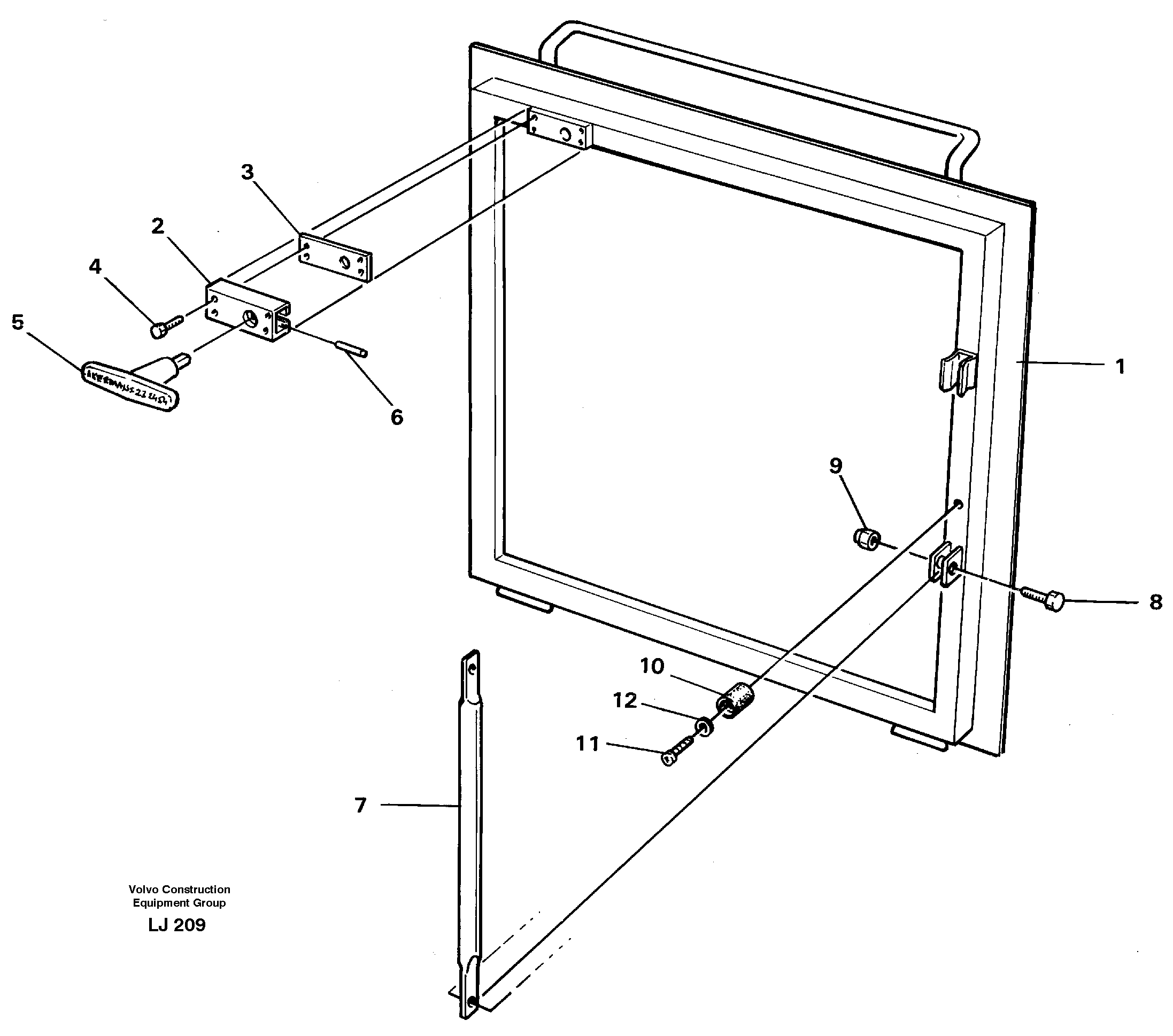 Hatch — volvo parts diagram