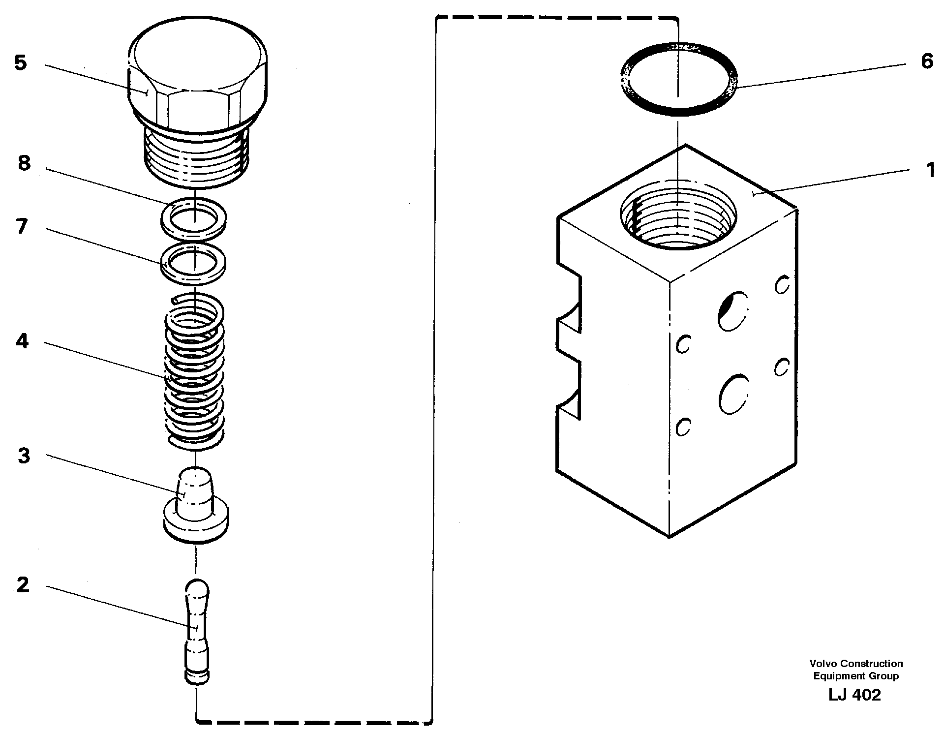 Pressure limiting valve — volvo parts diagram