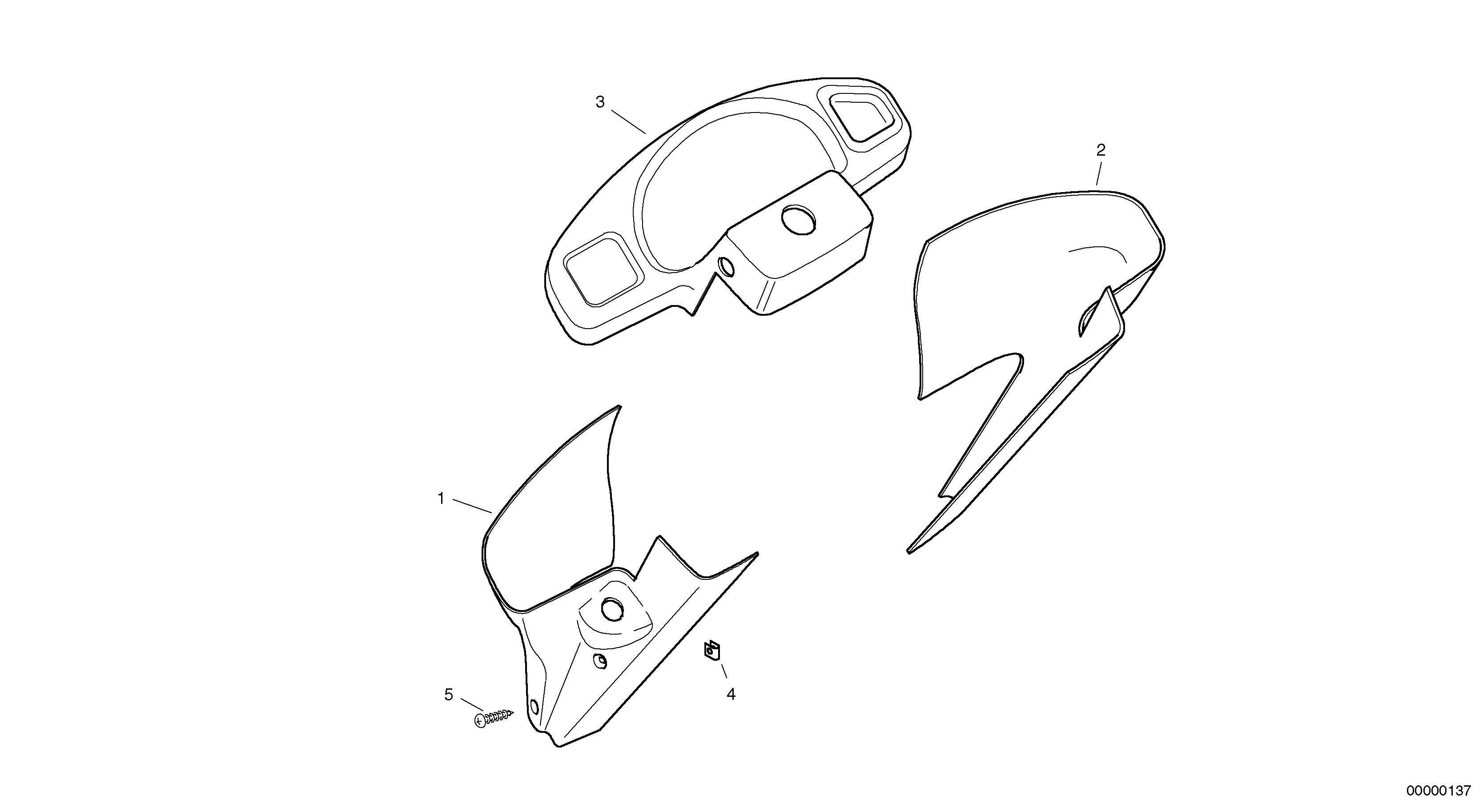 Dash board — volvo parts diagram