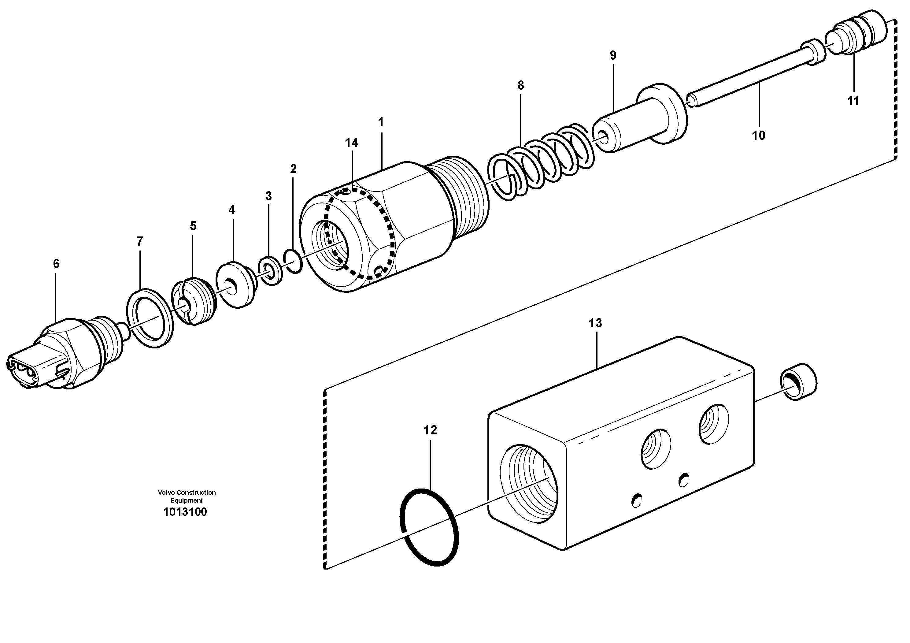 Pressure monitor.  80827, 82324 — volvo parts diagram