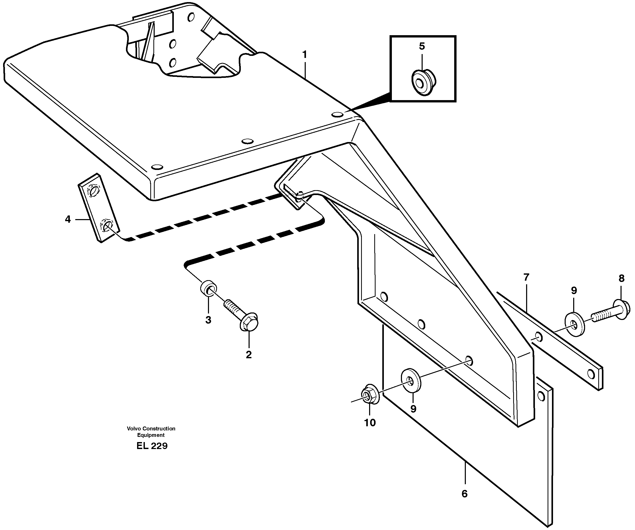 Fender, front — volvo parts diagram