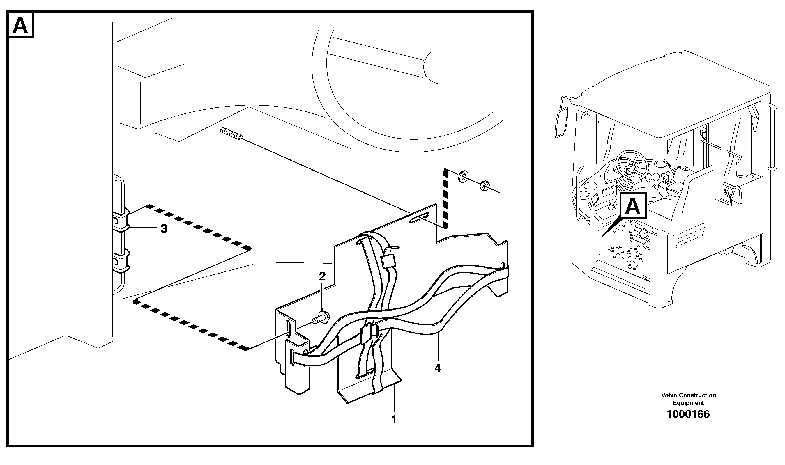 Lunch box holder  80270 — volvo parts diagram