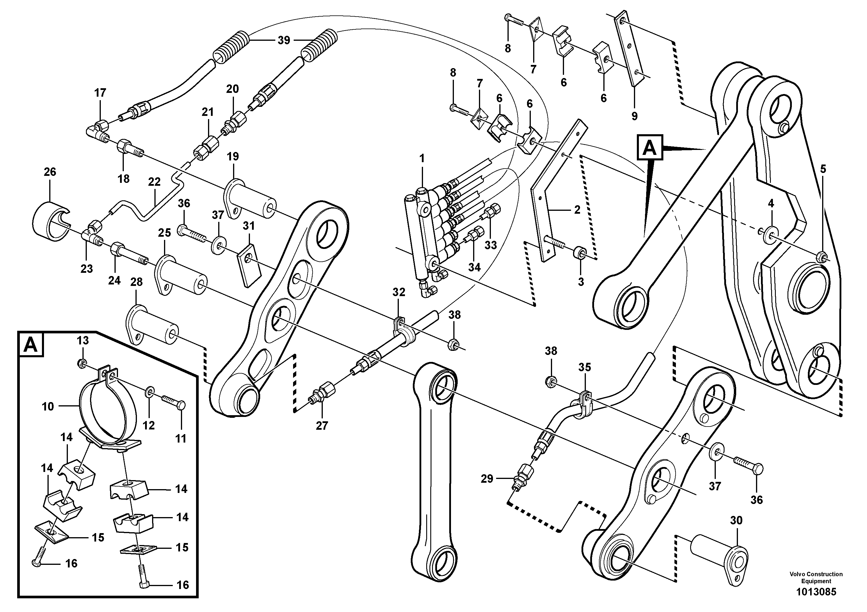 Distribution block, B4.  80959,  82141 SER NO - 7210 — volvo parts diagram