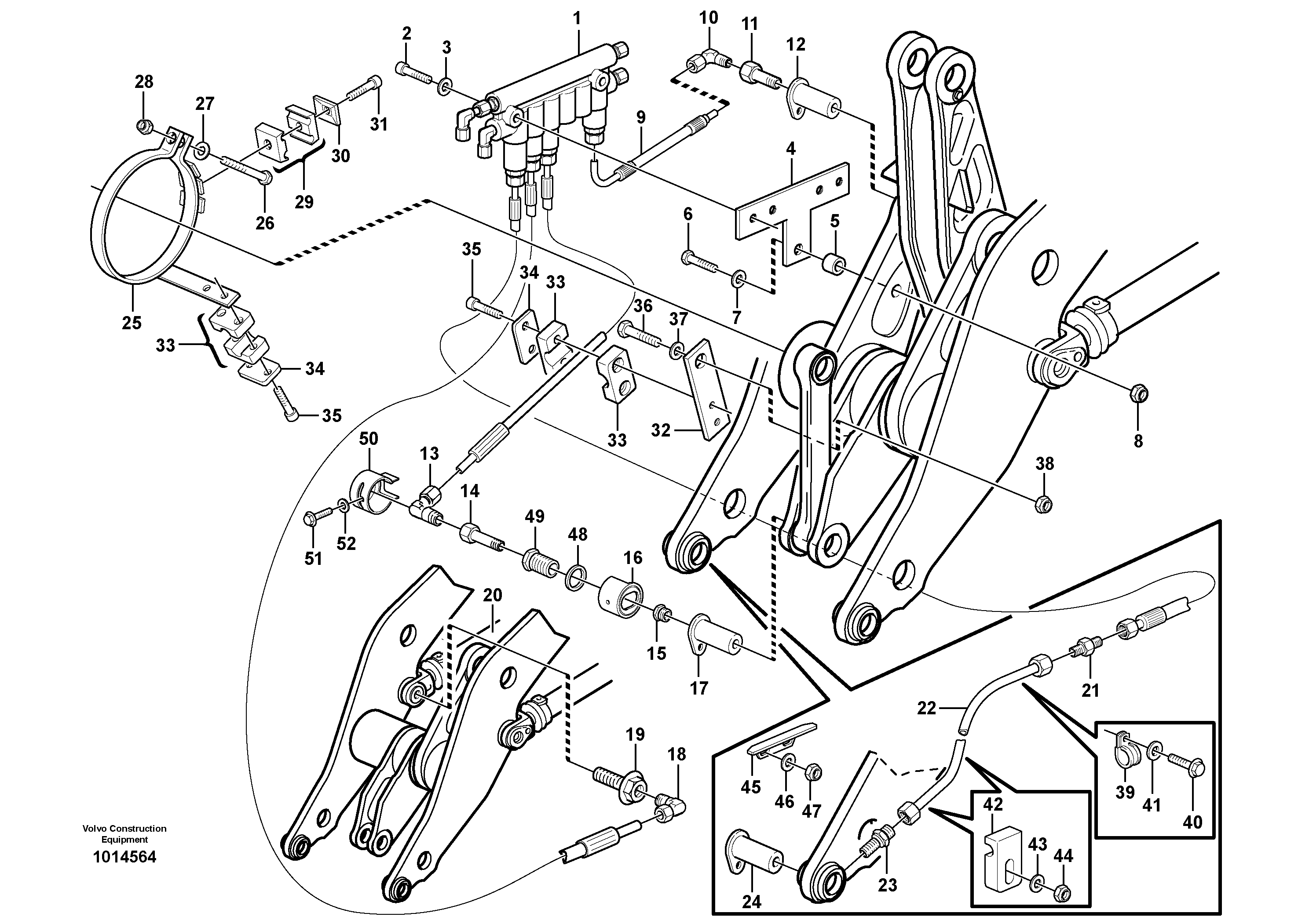 Distribution block, B3.  82141 SER NO 7211 - — volvo parts diagram