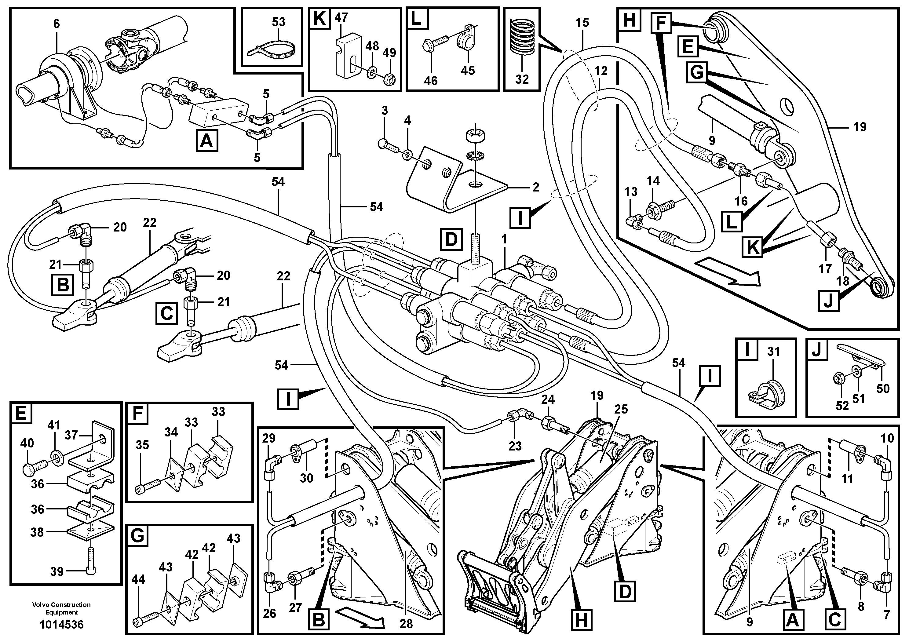 Distribution block, B2.  82141 SER NO 7211 - — volvo parts diagram